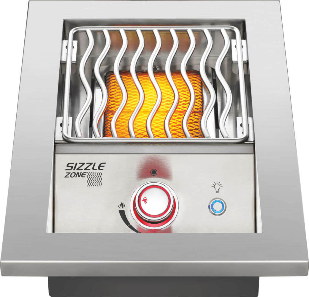 Drop-in 700 Series Single Infrared Burner | SIZZLE ZONE Burner | High Heat Searing | WAVE Cooking Grids | JETFIRE Ignition | Caterbitz UK