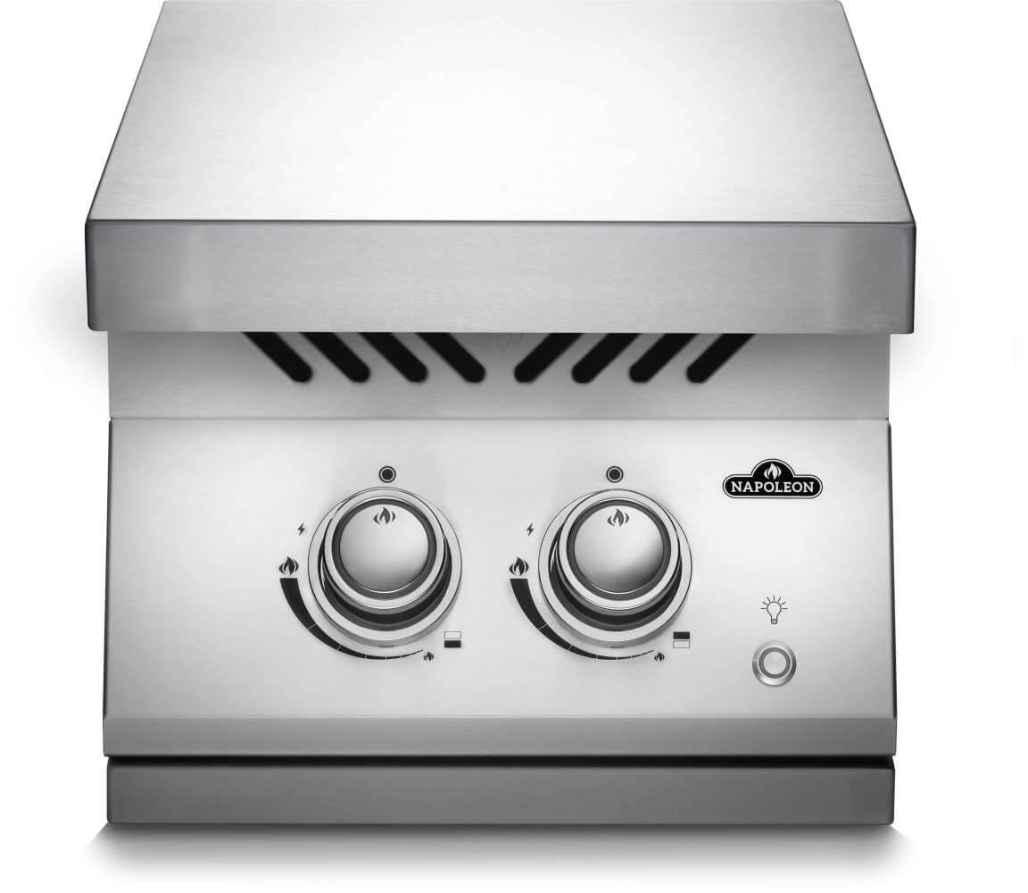Built-In 700 Series Inline Dual Range Top Burner | Stainless Steel Side Burner | Drop-In Gas Burner | Outdoor Kitchen Accessory | Premium Gas Burner UK | Caterbitz