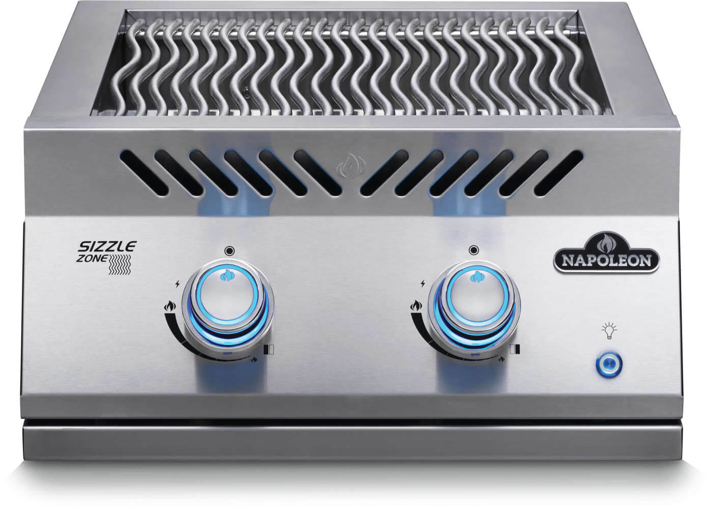 Built-In 700 Series Dual Infrared Burner | Stainless Steel Drop-In Burner | Infrared Sear Burner | Outdoor Kitchen Burner | Premium Gas Burner UK | Caterbitz