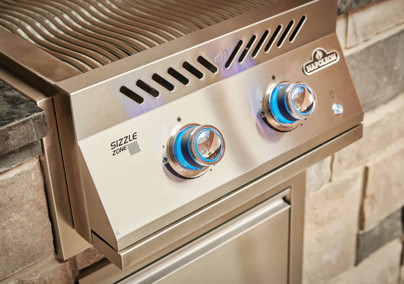 Built-In 700 Series Dual Infrared Burner | Stainless Steel Drop-In Burner | Infrared Sear Burner | Outdoor Kitchen Burner | Premium Gas Burner UK | Caterbitz