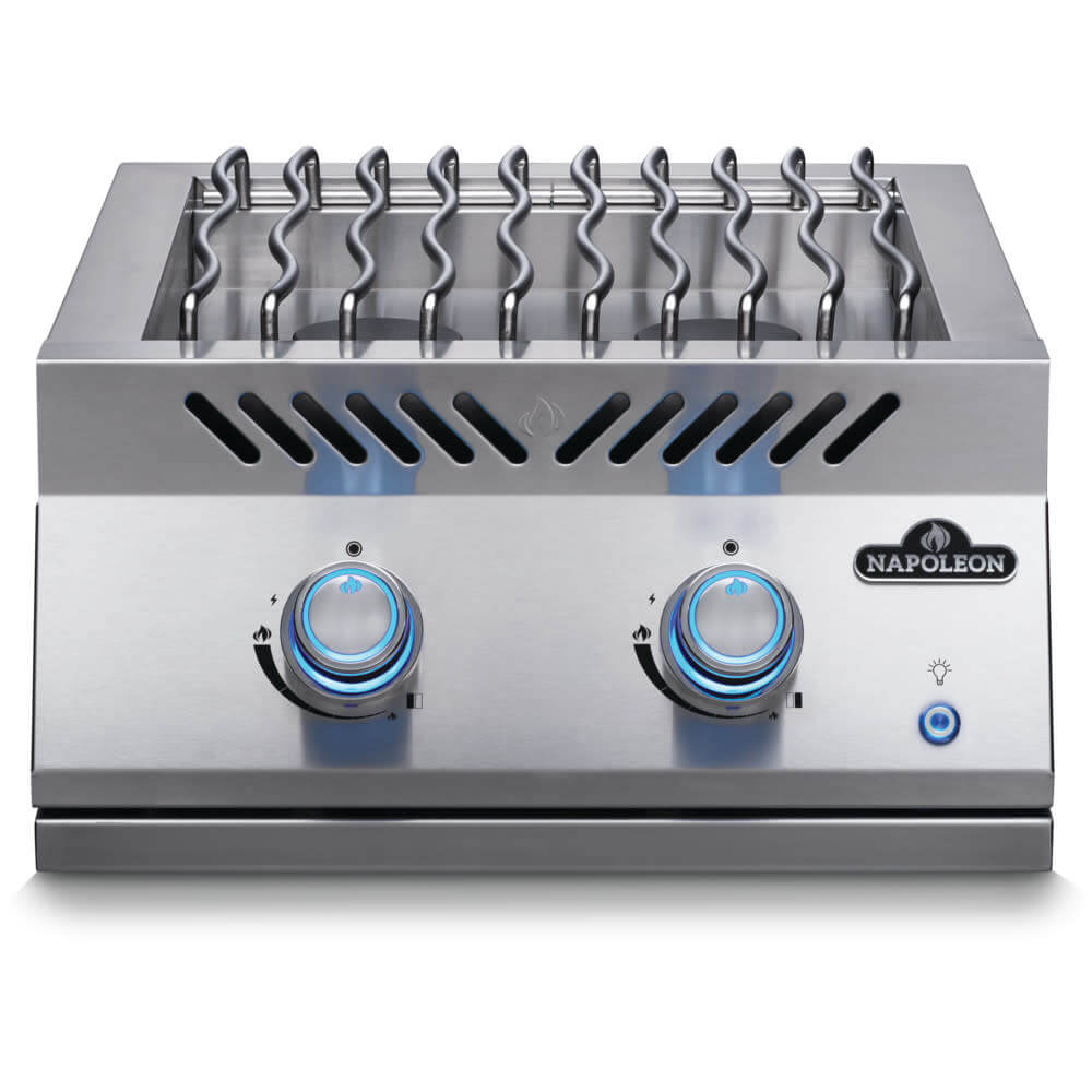 Built-in 700 Series Dual Range Top Burner | Drop-In Side Burner | JETFIRE Ignition | Stainless Steel Outdoor Kitchen Burner | Caterbitz UK