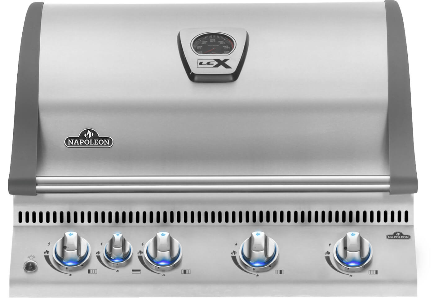 Built-in LEX 485 RB | 4 Burner Propane Gas Grill | Rear Burner | WAVE Cast Iron Grids | Caterbitz UK