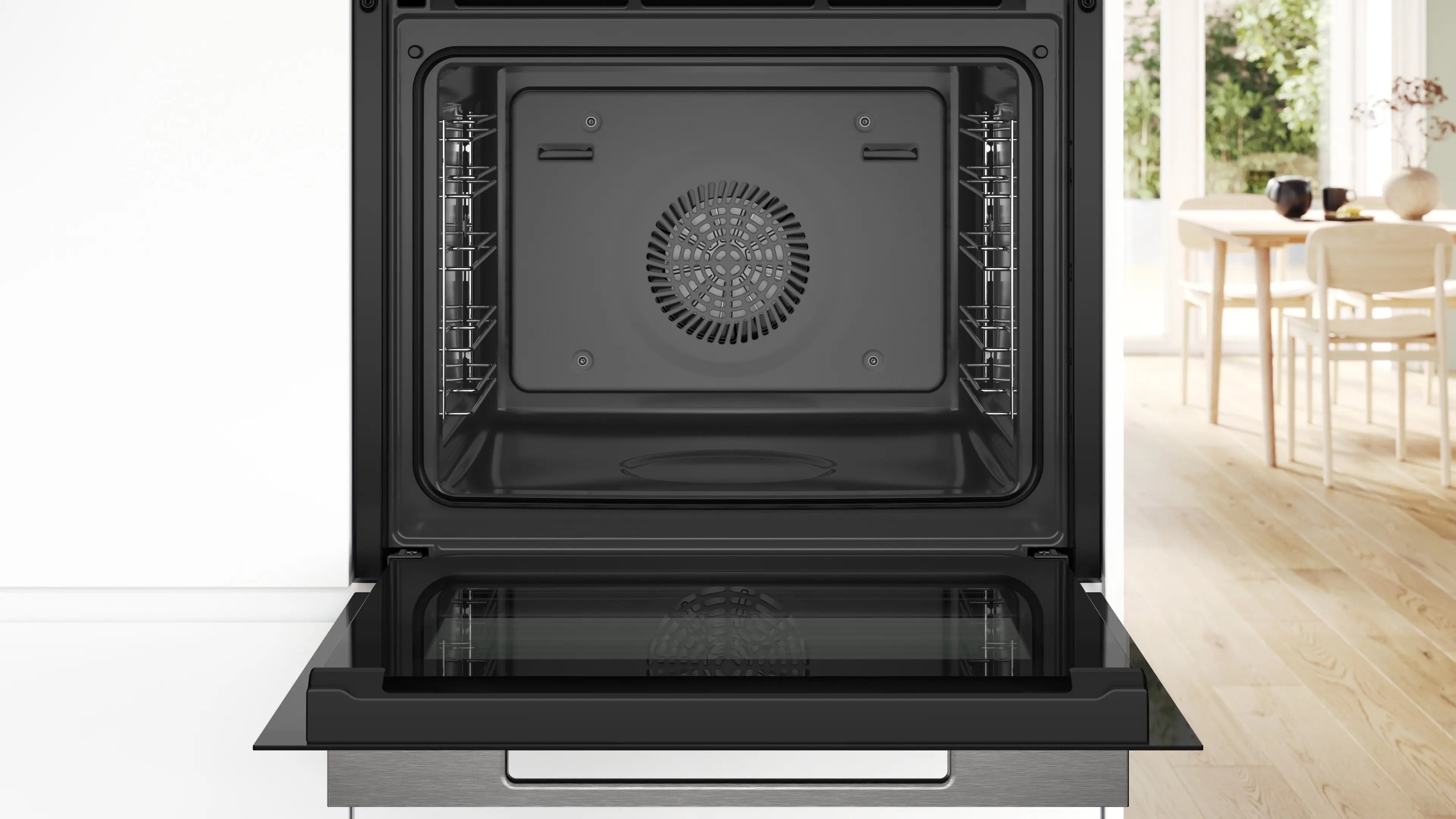 Bosch Series 8 Built-in oven with steam function 60 x 60 cm Black - HSG7364B1B