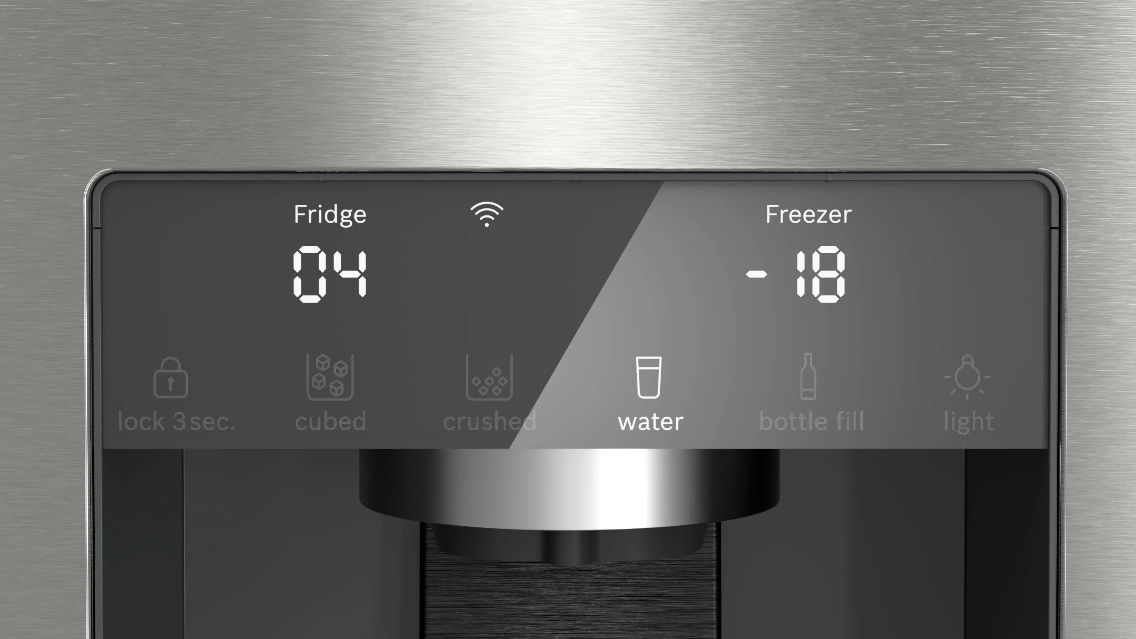 Bosch Series 6 Multi Door American Fridge Freezer Stainless steel - KFD96APEA