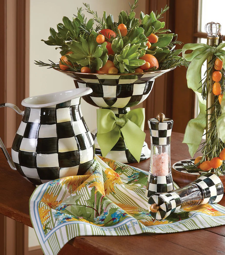 Mackenzie-Childs Courtly Check Pitcher (3L)