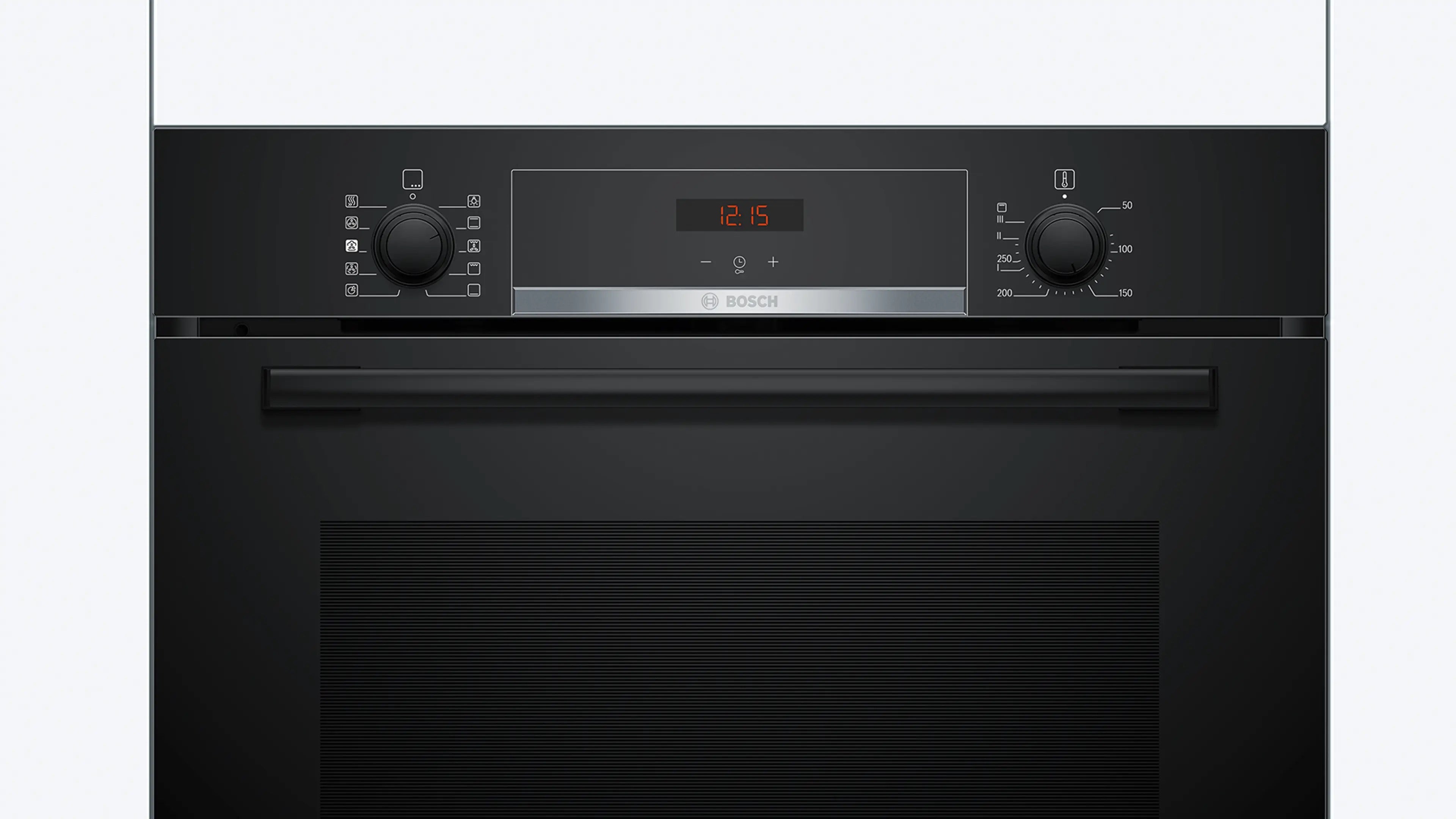 Bosch Series 4 Built-in oven with added steam function 60 x 60 cm Black - HQA534BB3B