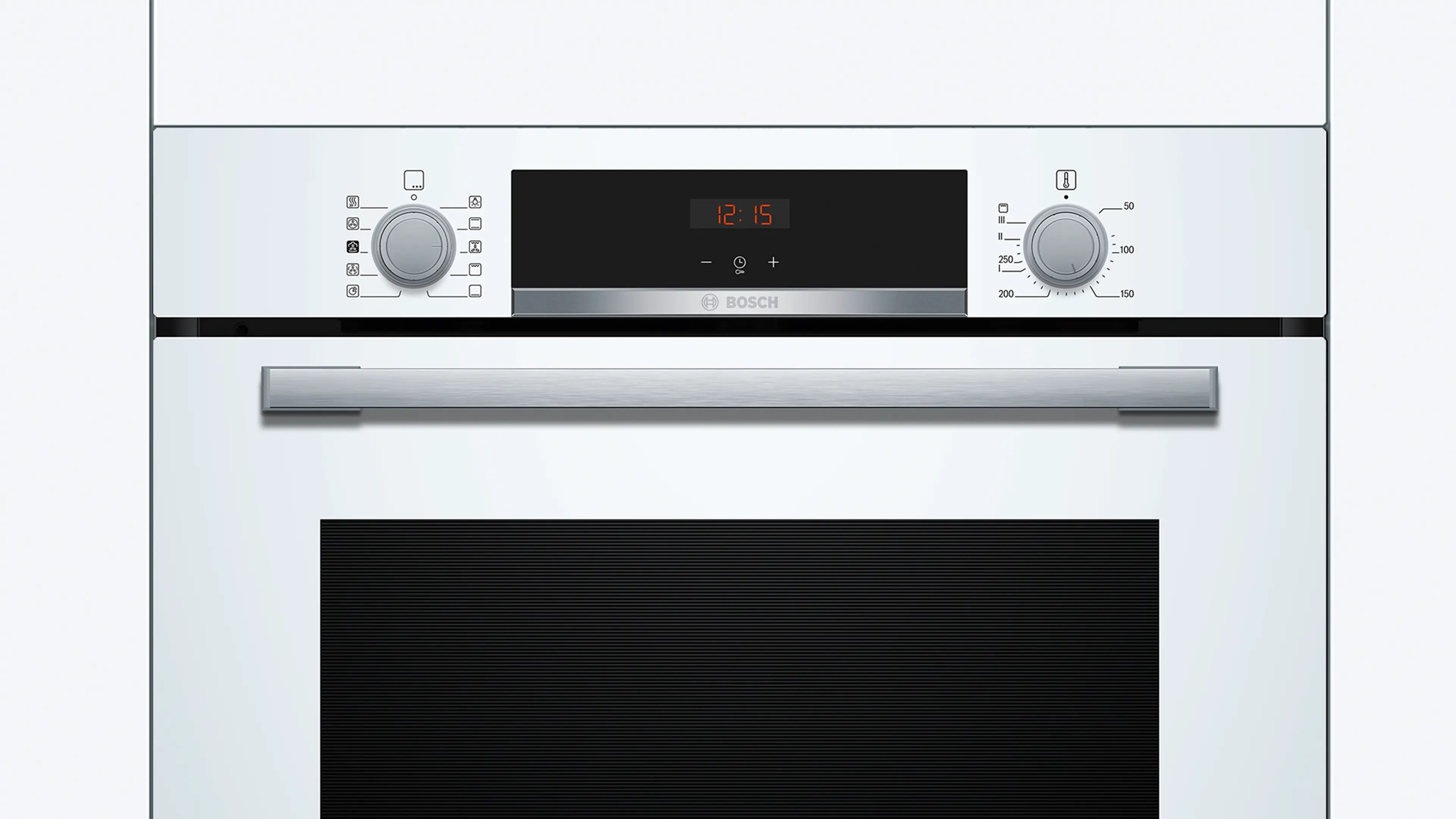 Bosch Series 4 Built-in oven with added steam function 60 x 60 cm White - HQA534BW3B
