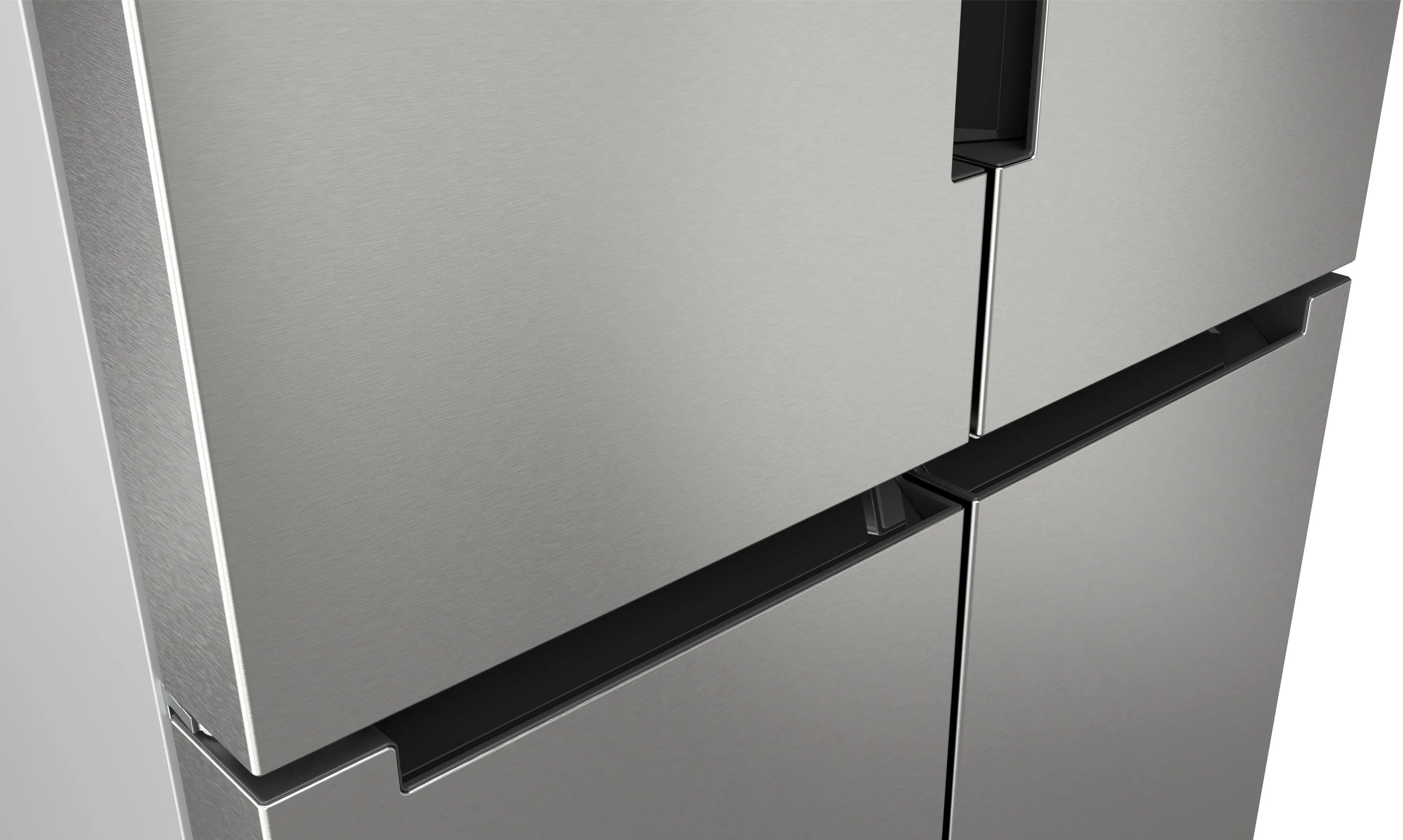 Bosch Series 4 Multi Door American Fridge Freezer 183 x 90.5 cm Stainless steel - KFN96VPEAG