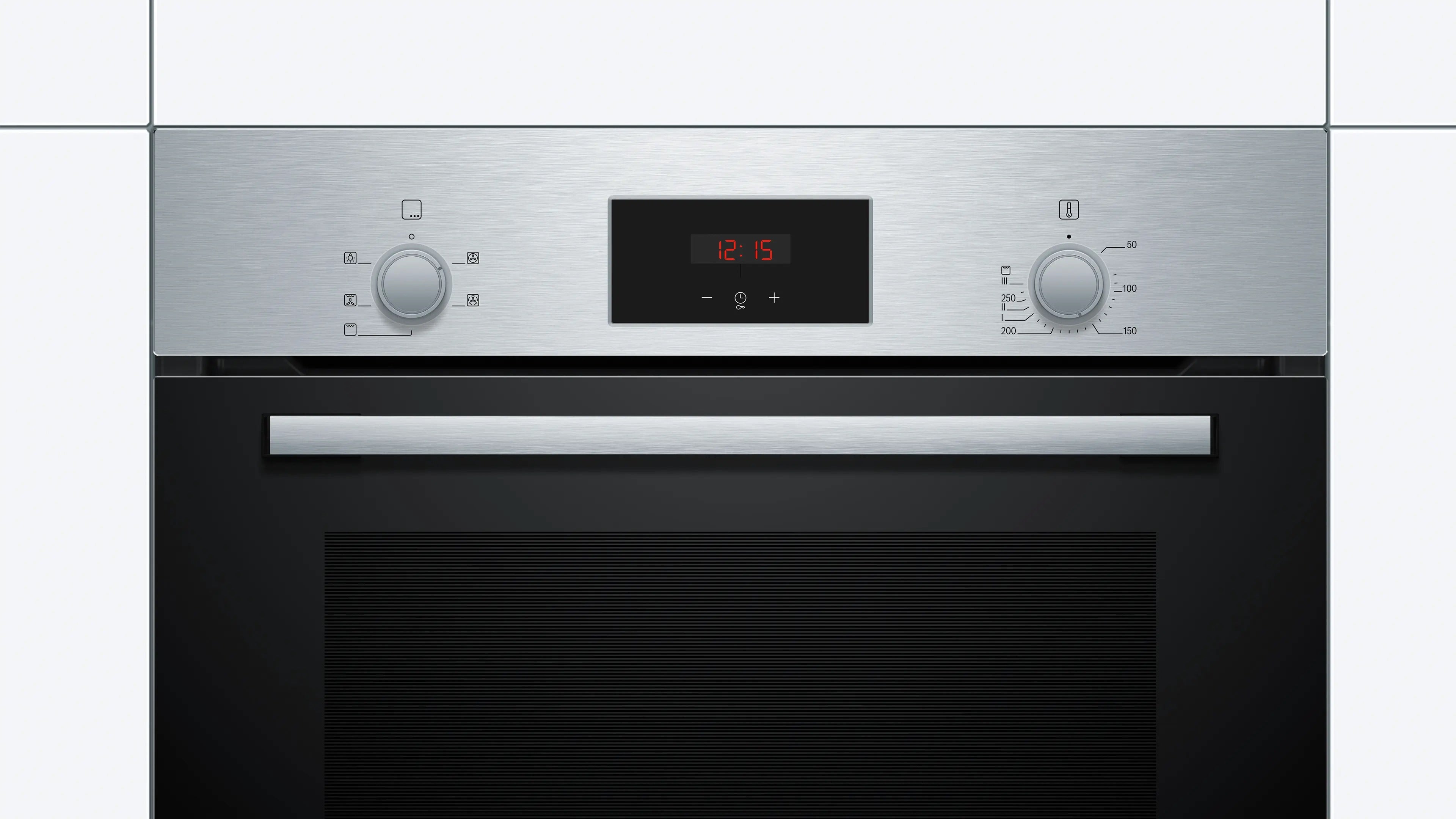 Bosch Series 2 Built-in oven 60 x 60 cm Stainless steel - HHF113BR0B