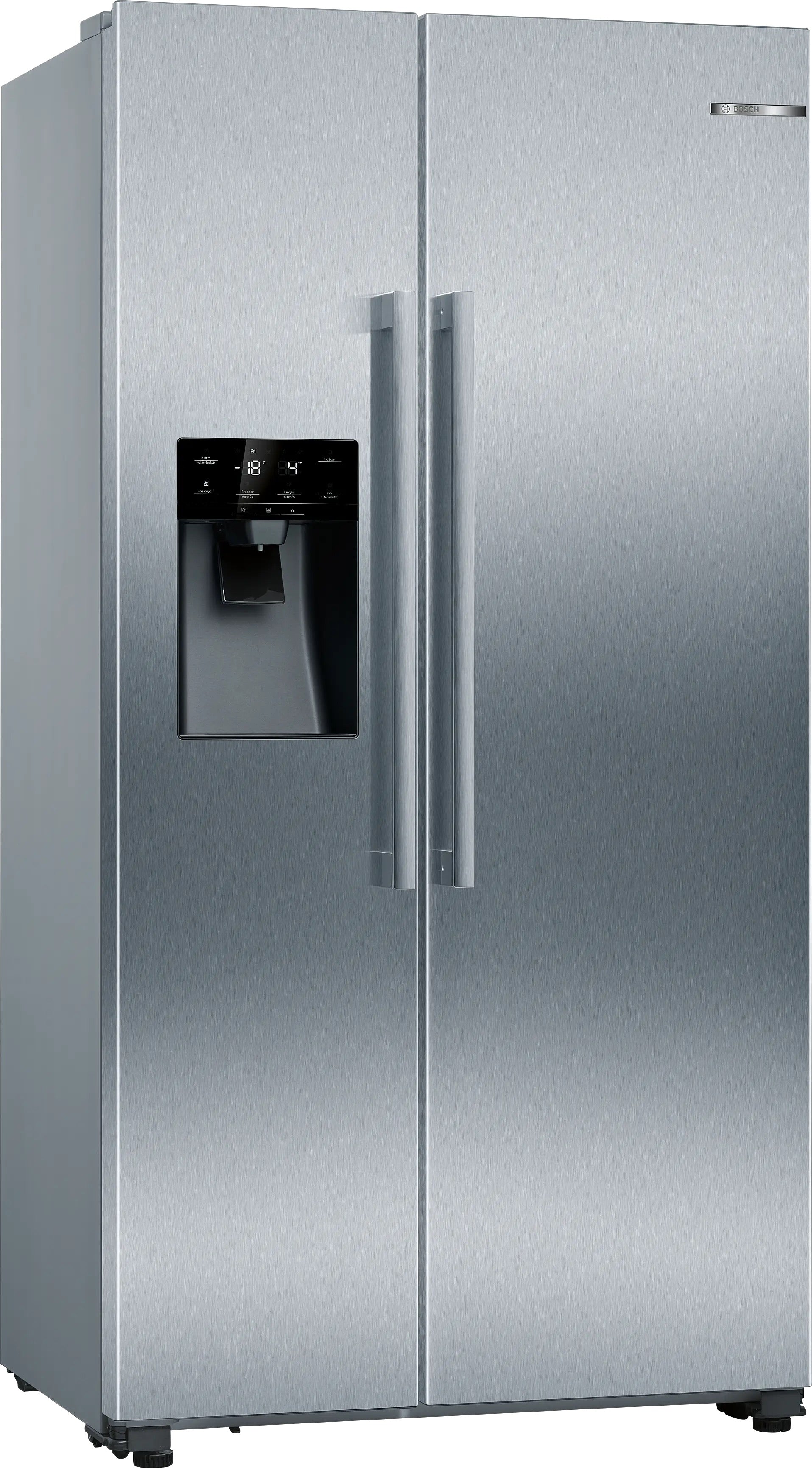 Bosch Series 6 American side by side 178.7 x 90.8 cm Stainless steel - KAD93AIERG