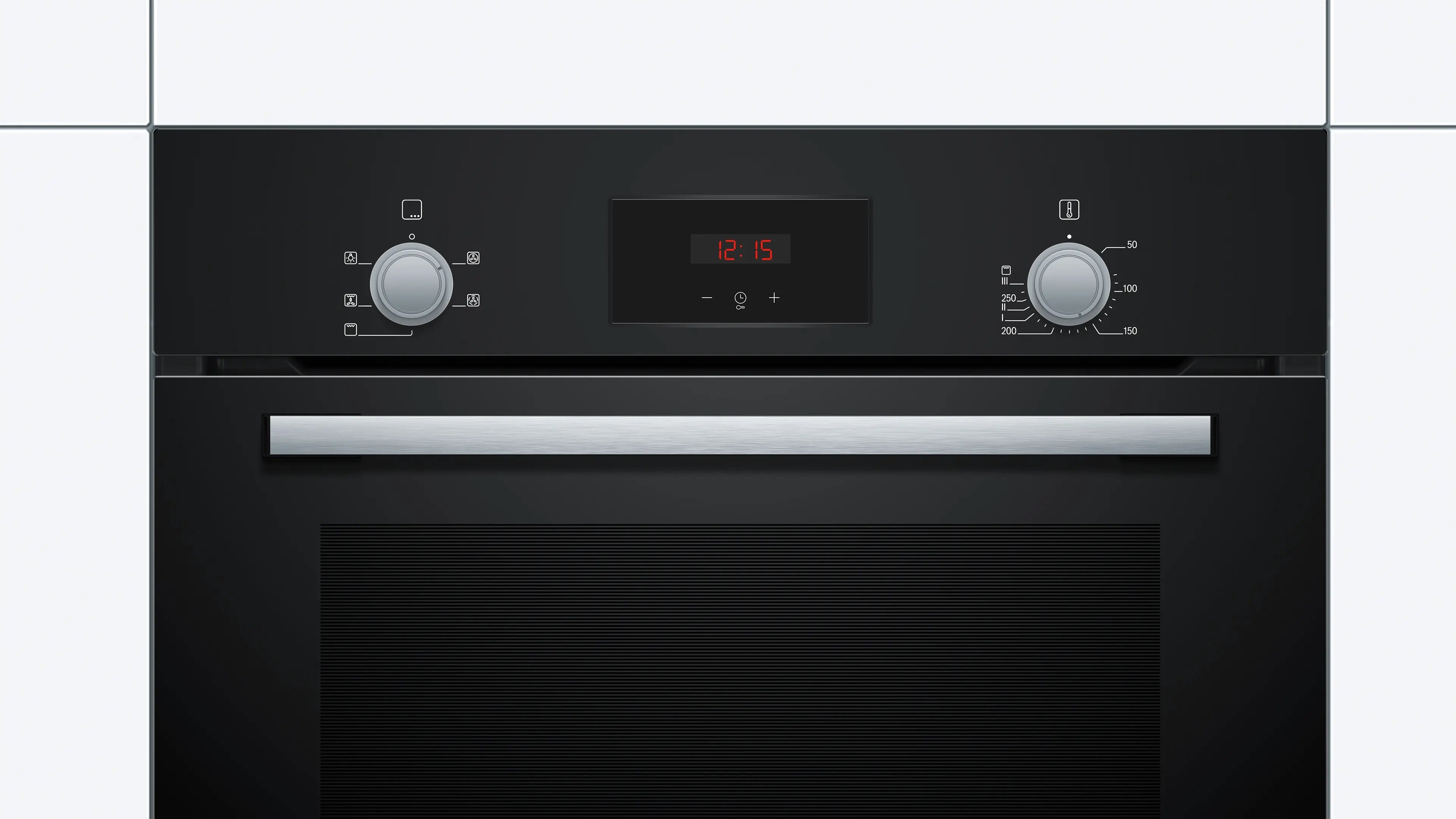 Bosch Series 2 Built-in oven 60 x 60 cm Black - HHF113BA0B