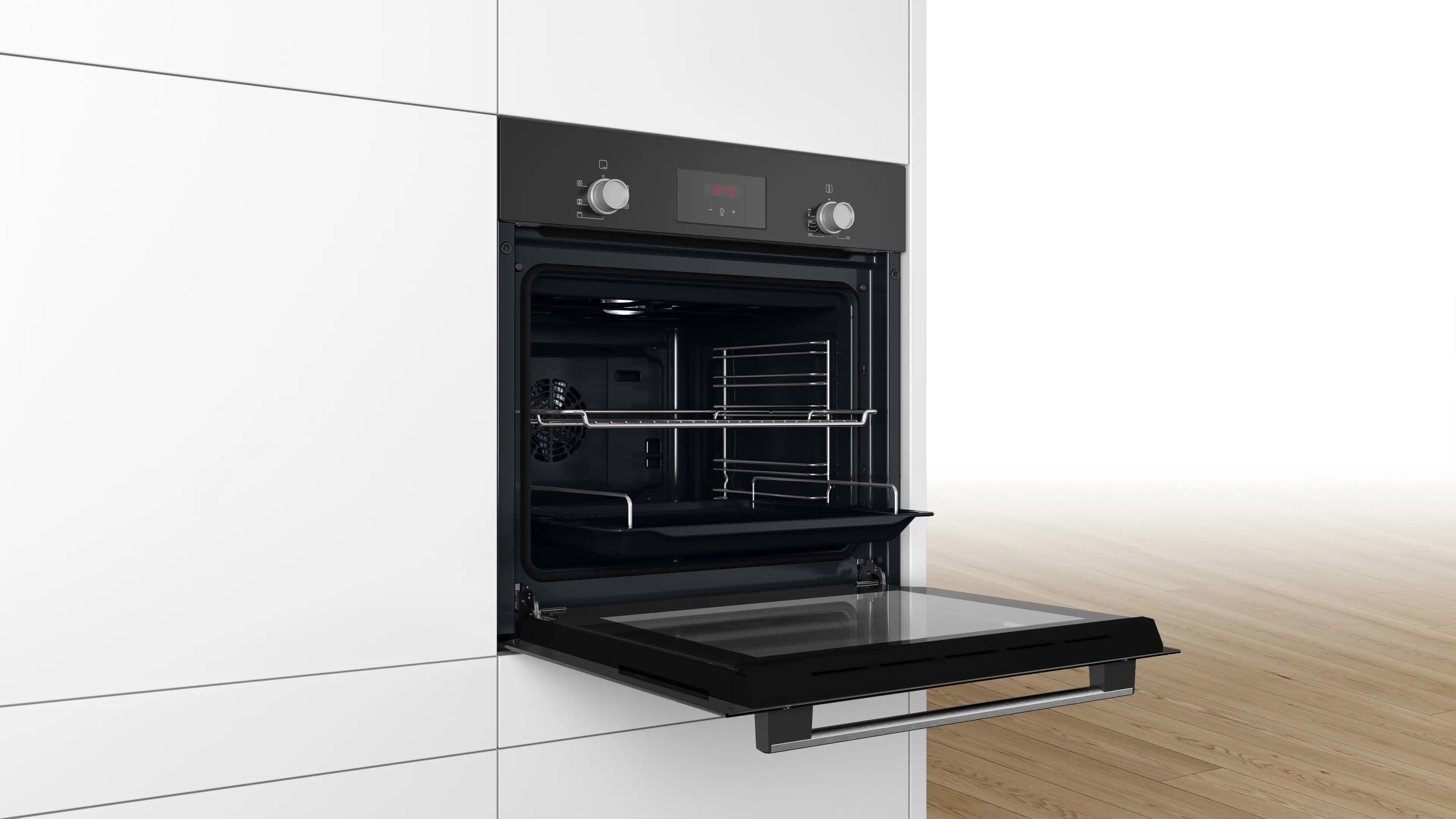 Bosch Series 2 Built-in oven 60 x 60 cm Black - HHF113BA0B