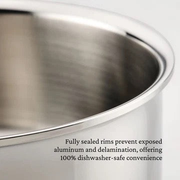 Hestan ProBond Luxe Induction Stainless Steel Saucepans & Lid - Small & Medium