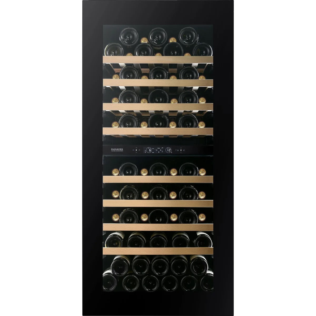 Dunavox Horizon - Dual Zone 70 Bottle - Integrated Wine Cooler - DVH-70.185DB.TO