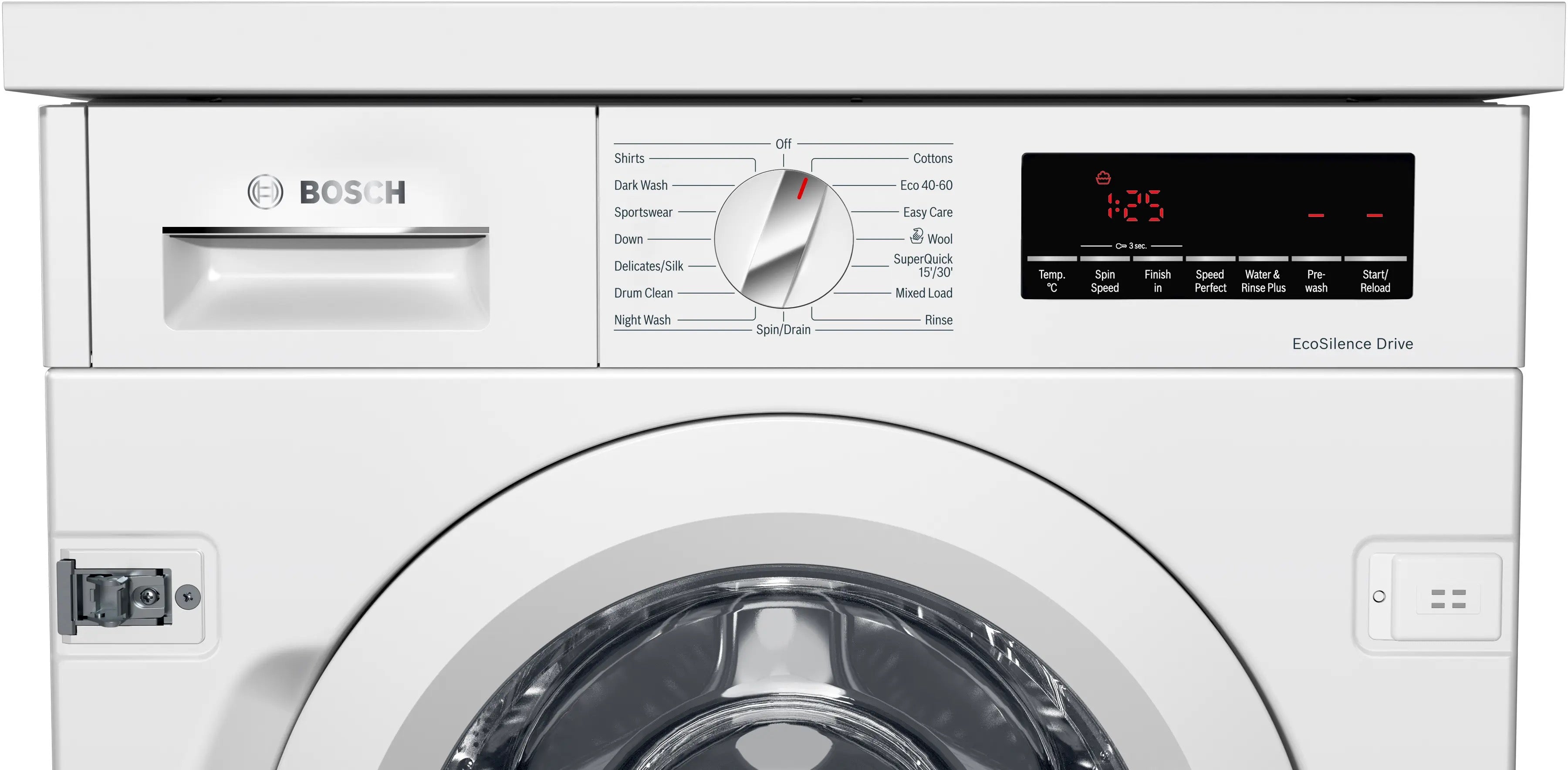 Bosch Series 8 Built-in washing machine 8 kg max. 1400 rpm - WIW28502GB