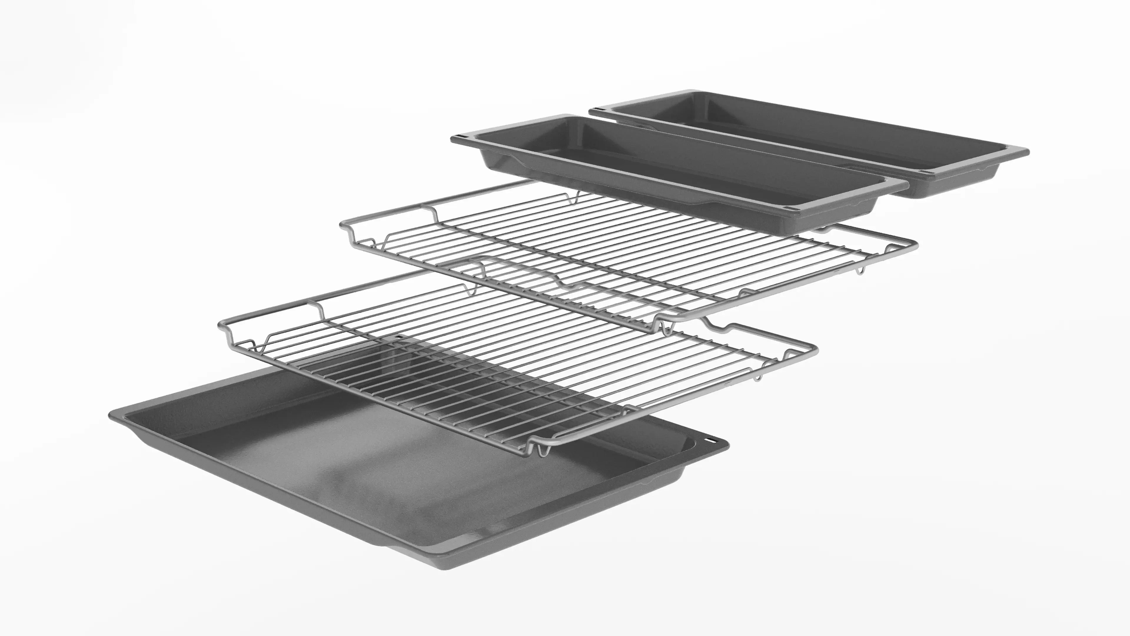 Bosch Series 4 Built-under double oven - NBS533BB0B
