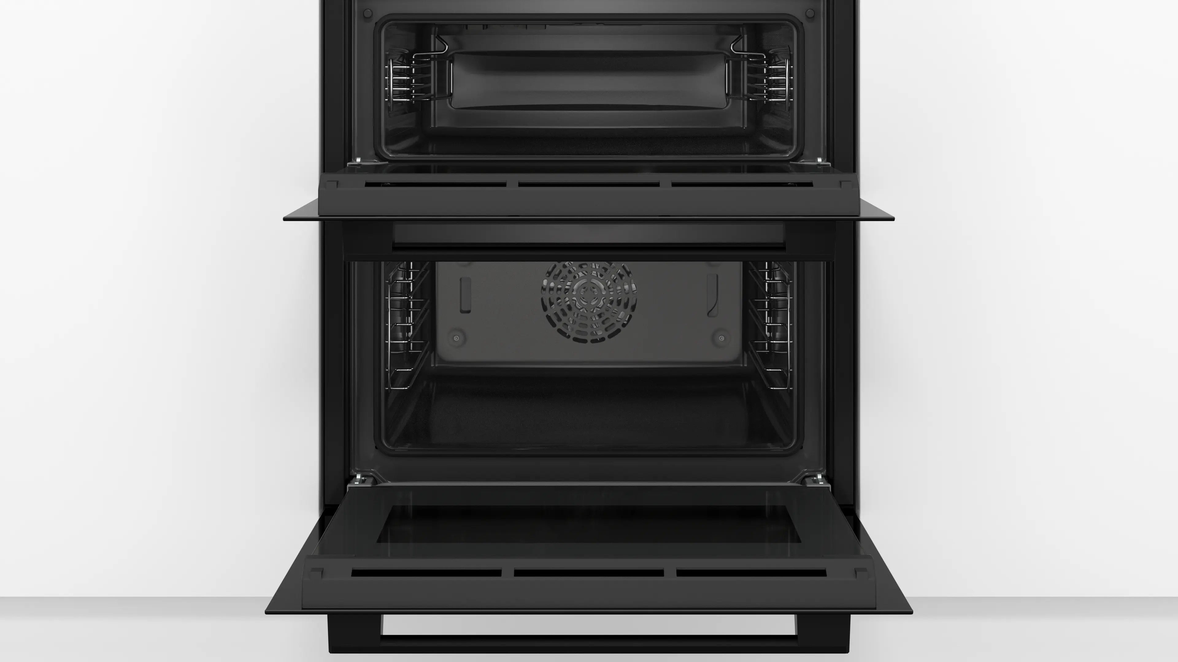 Bosch Series 4 Built-under double oven - NBS533BB0B