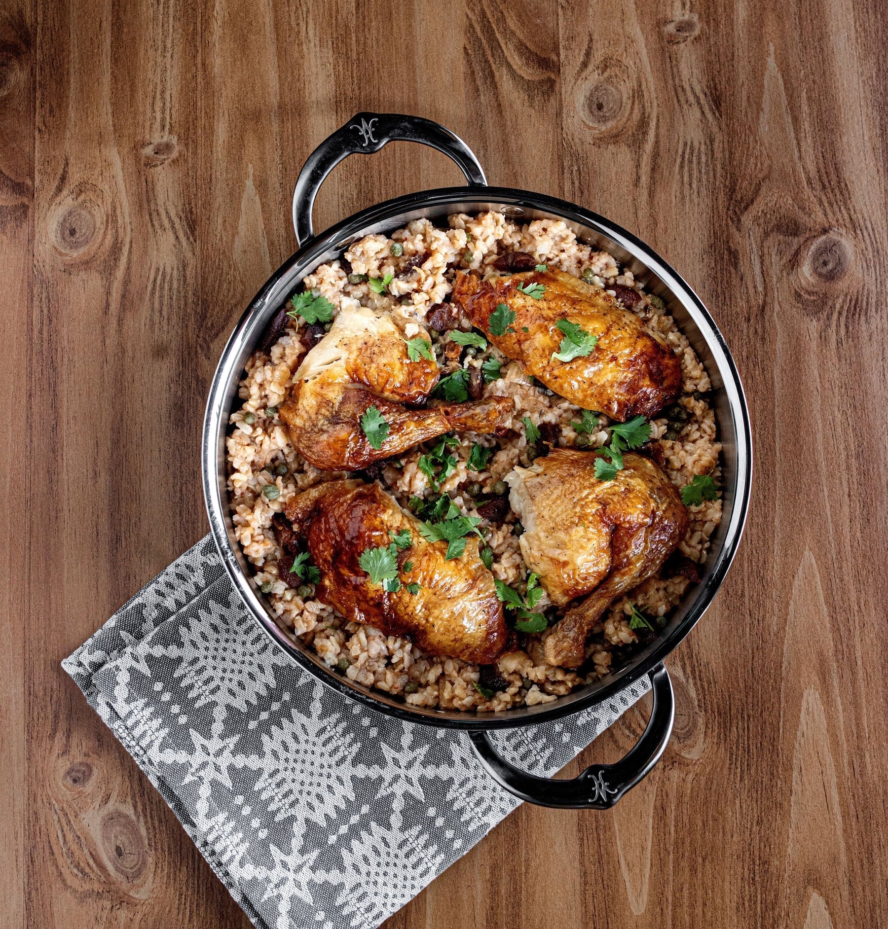 Hestan NanoBond Covered Sauteuse - 26cm
