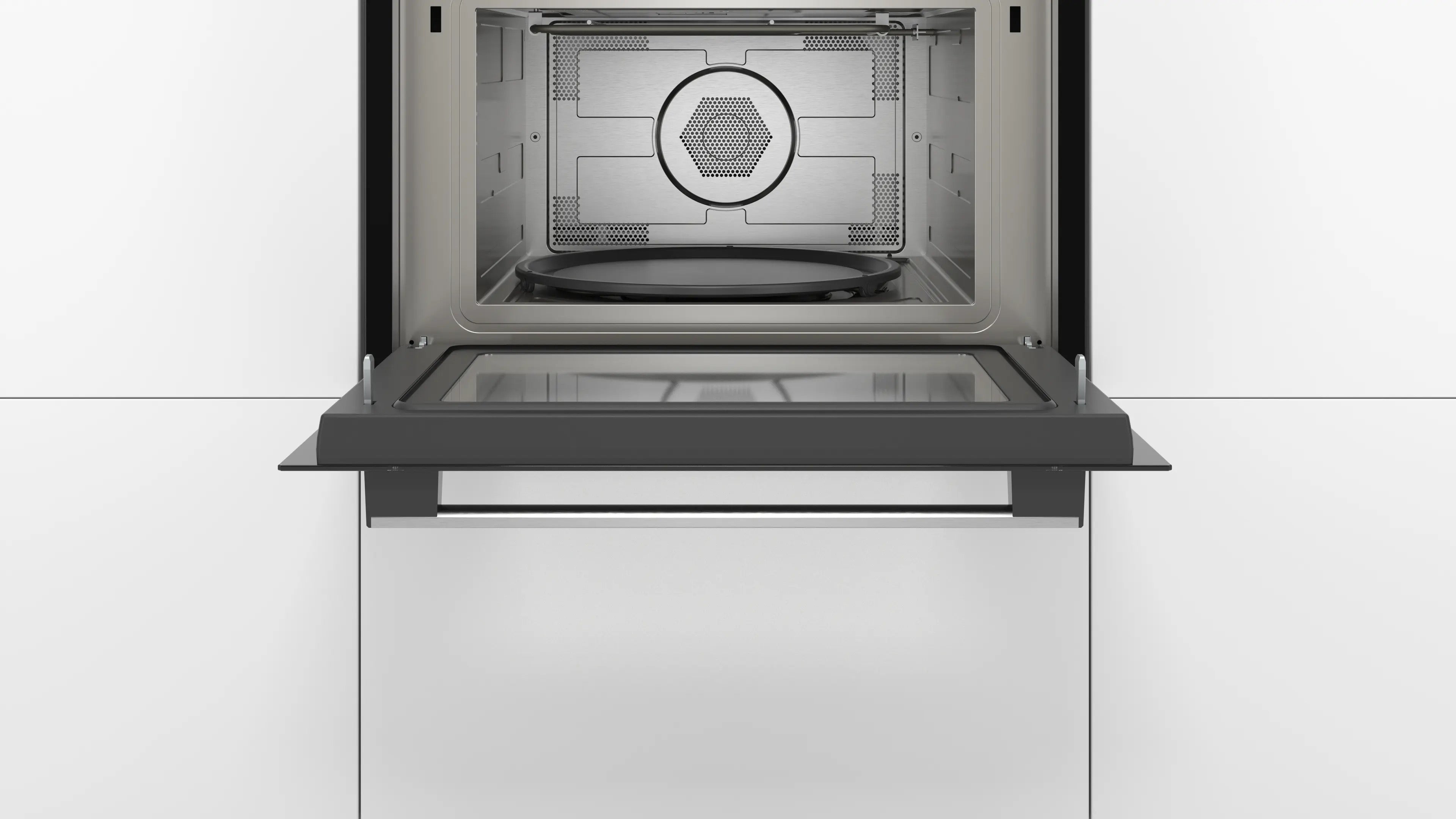 Bosch Series 4 Built-in microwave oven with hot air 60 x 45 cm Stainless steel - CMA583MS0B