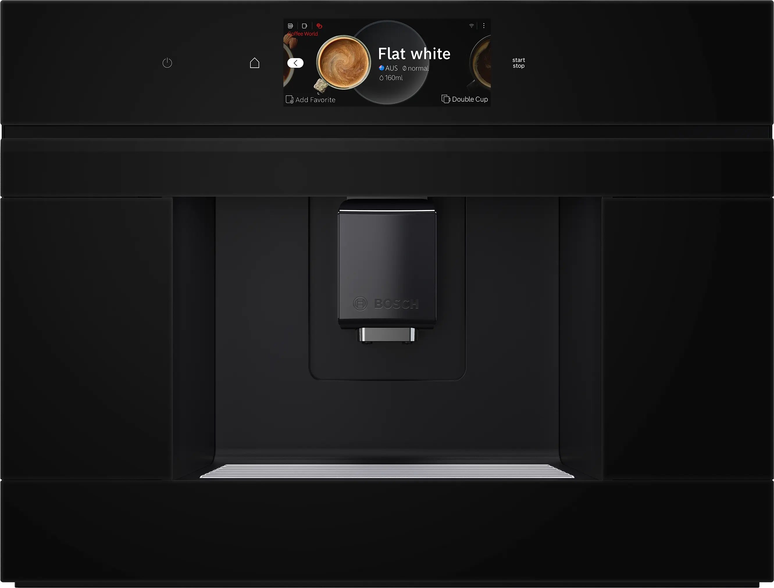 Bosch Series 8 Built-in fully automatic coffee machine Black - CTL7181B0