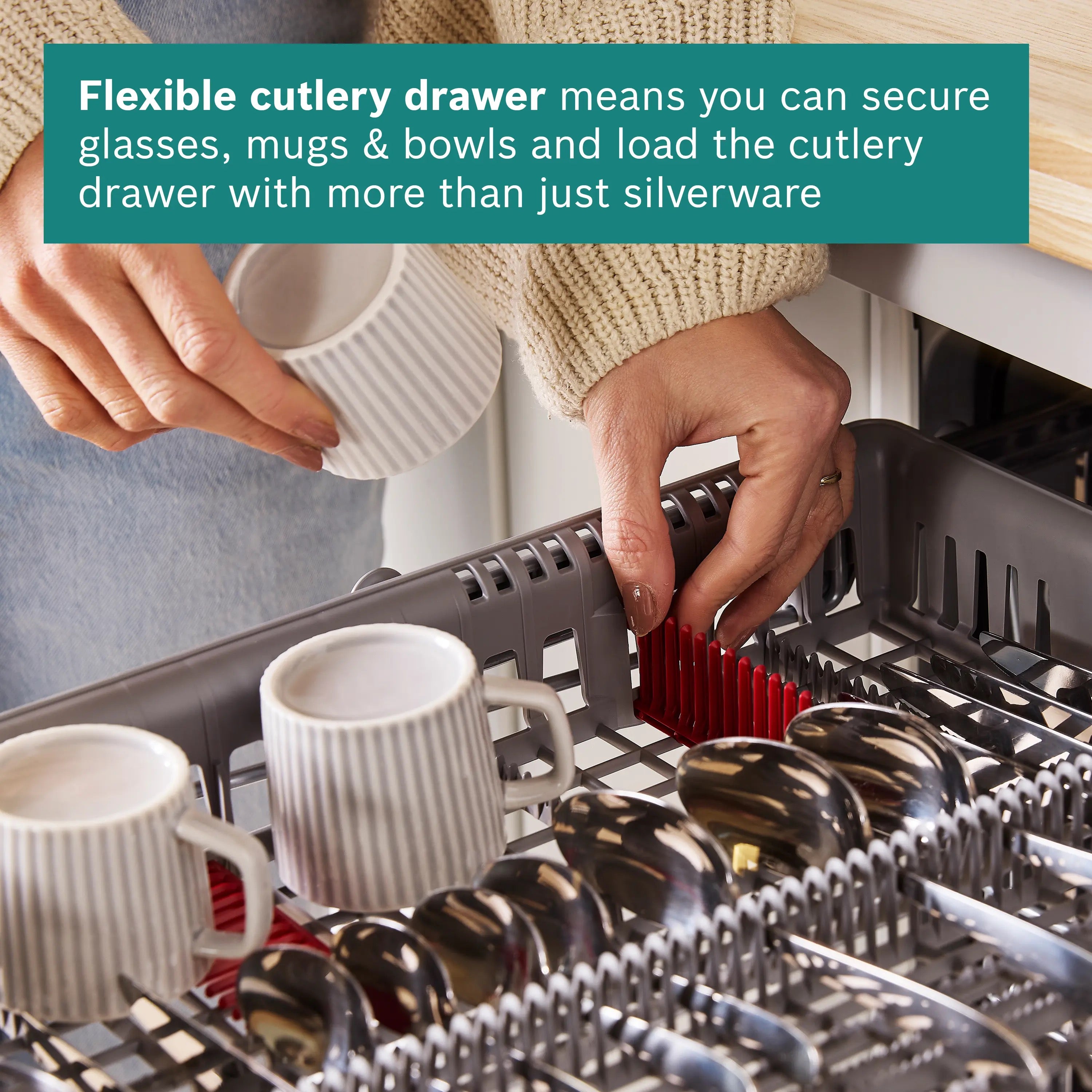 Bosch Series 4 Fully-integrated dishwasher 60 cm - SMV4ECX23G