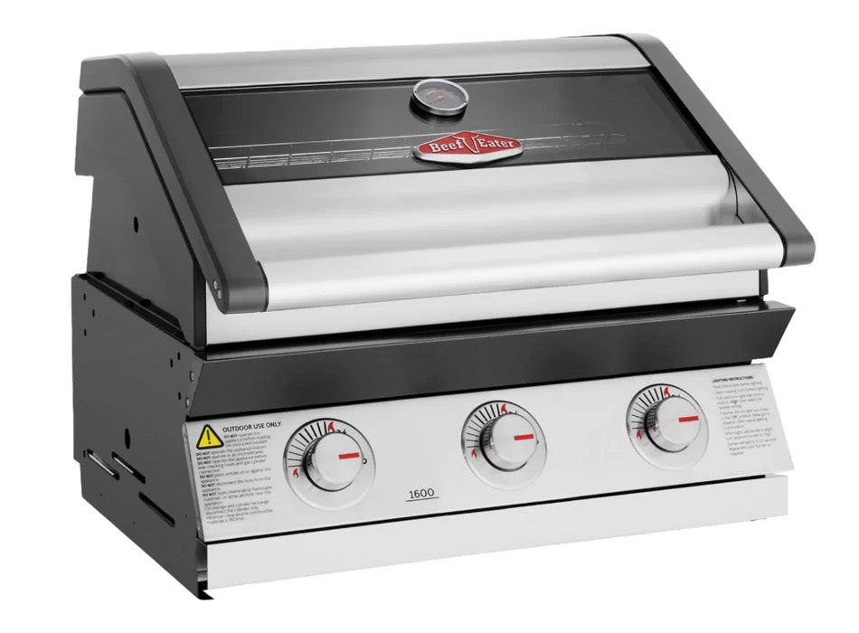 BeefEater 1600S Series - 3 Burner Built-In BBQ