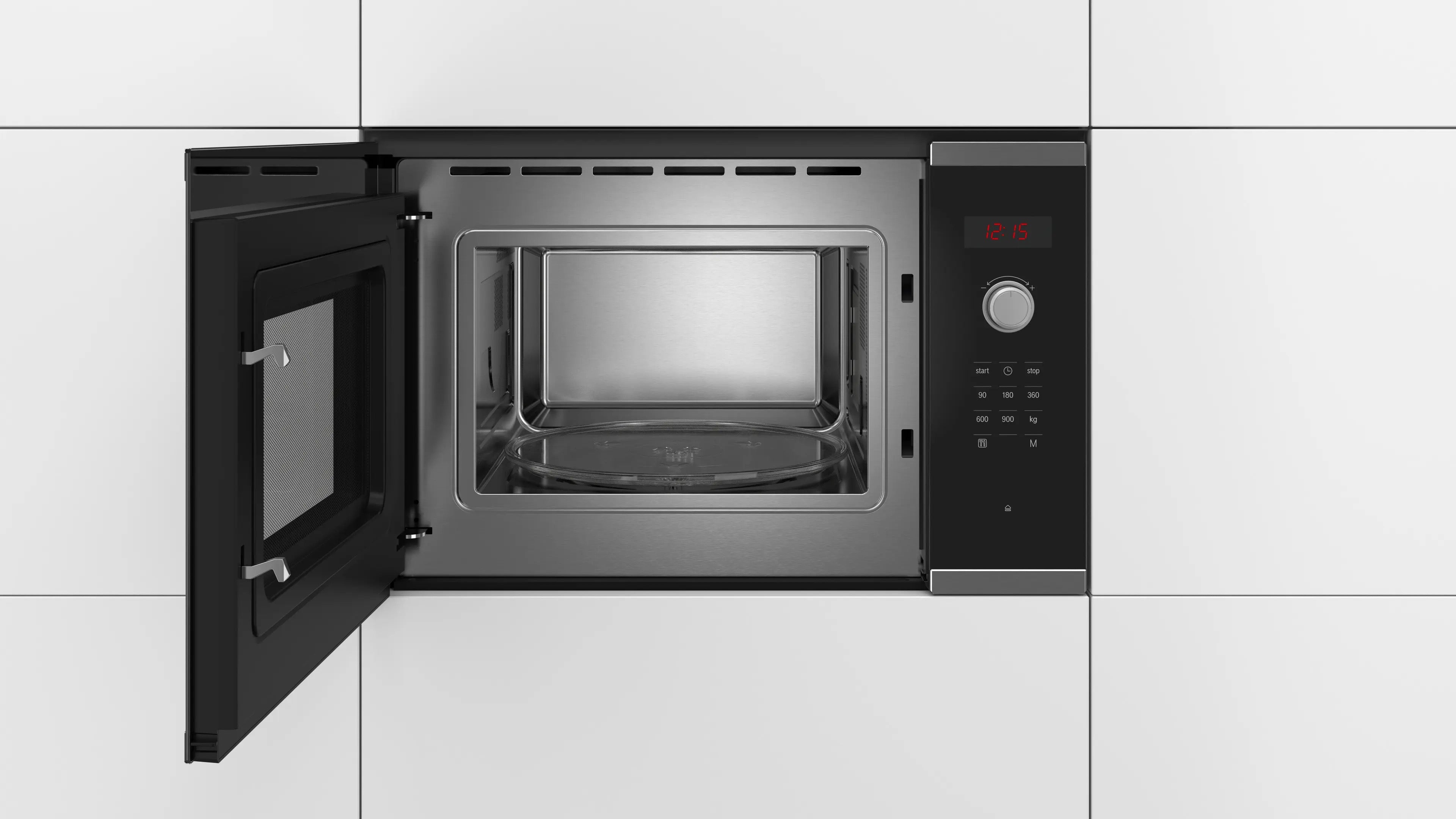 Bosch Series 4 Built-in microwave oven 59 x 38 cm Stainless steel - BFL553MS0B
