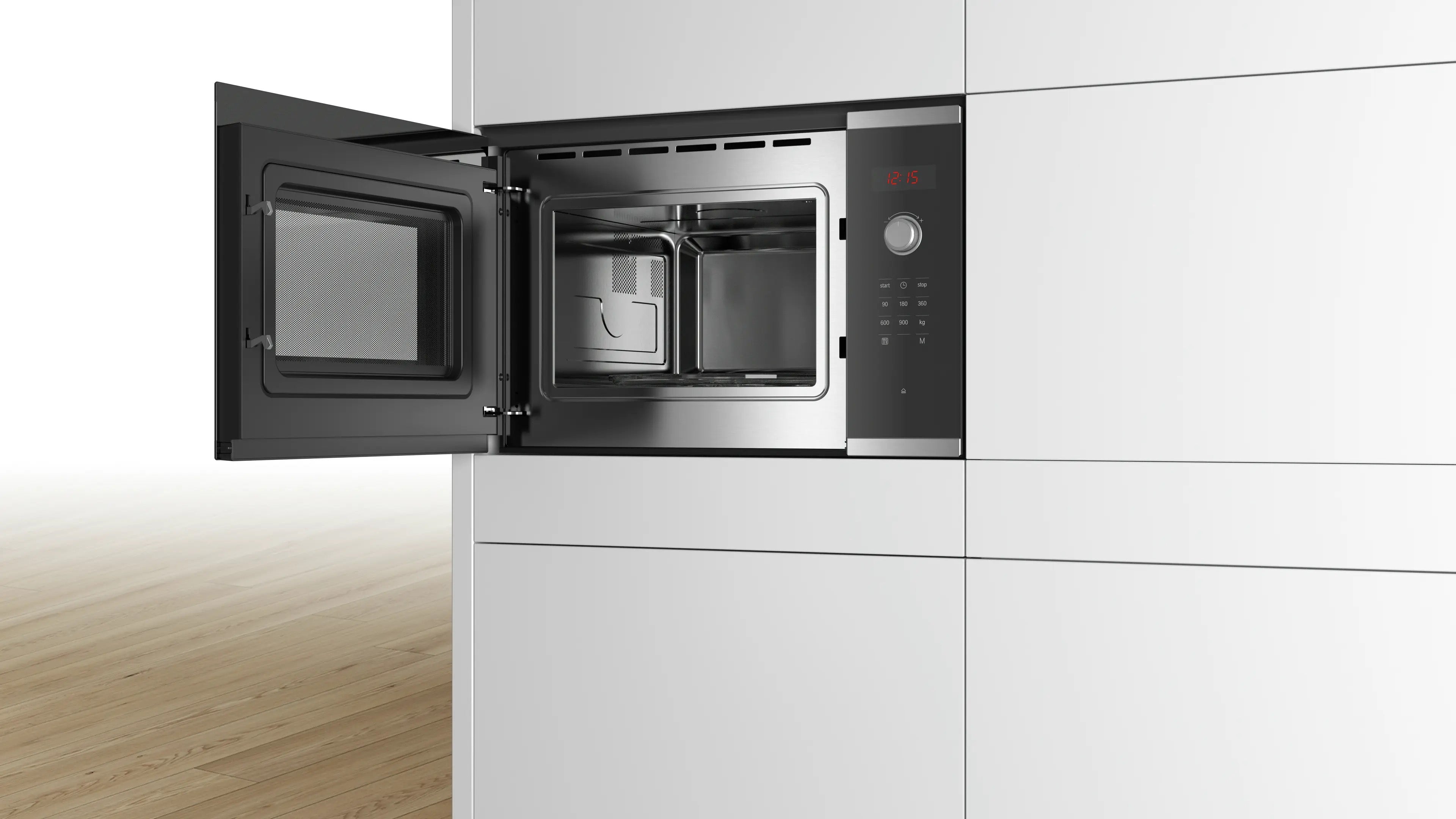Bosch Series 4 Built-in microwave oven 59 x 38 cm Stainless steel - BFL553MS0B