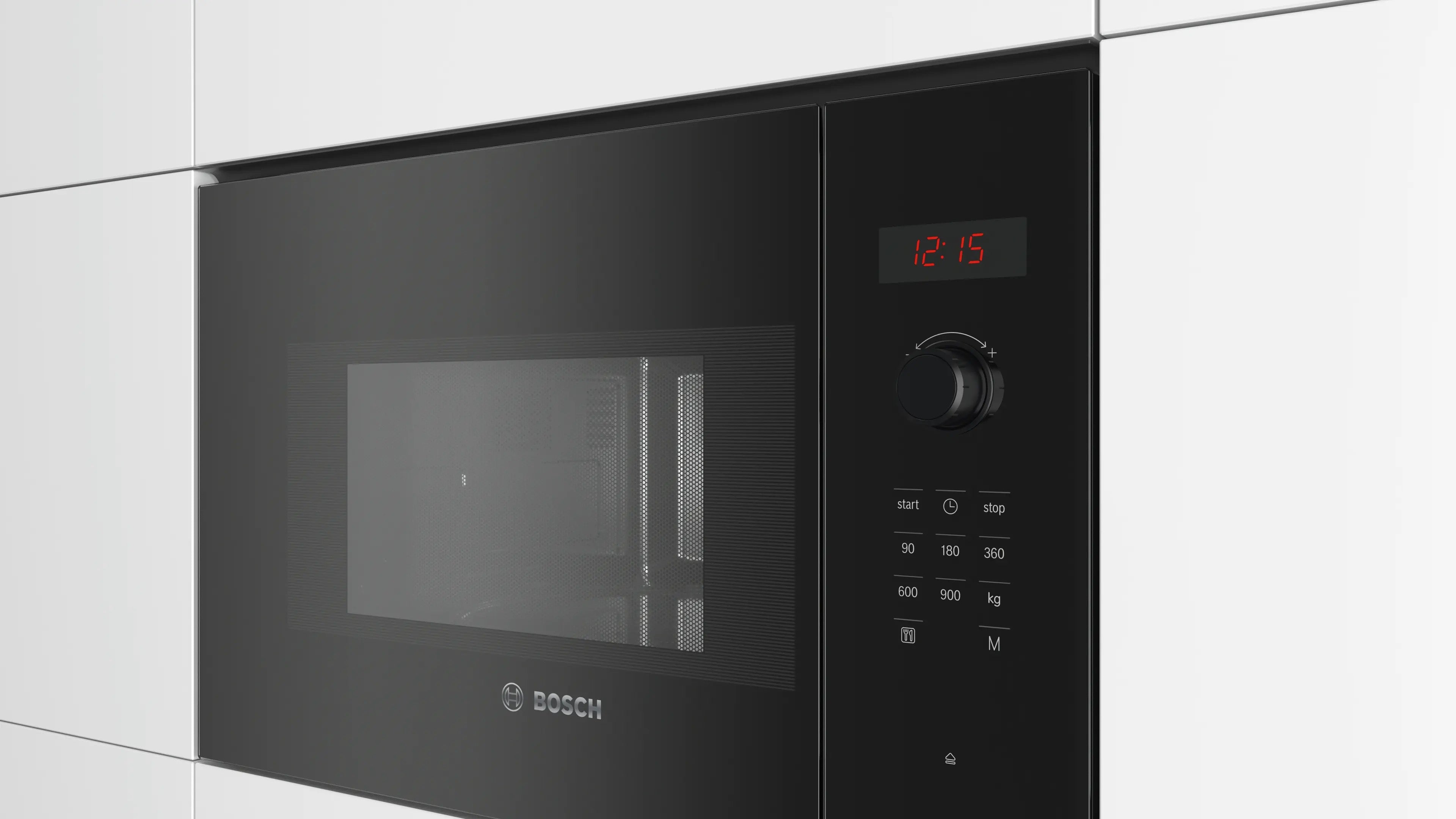 Bosch Series 4 Built-in microwave oven 59 x 38 cm Black - BFL553MB0B
