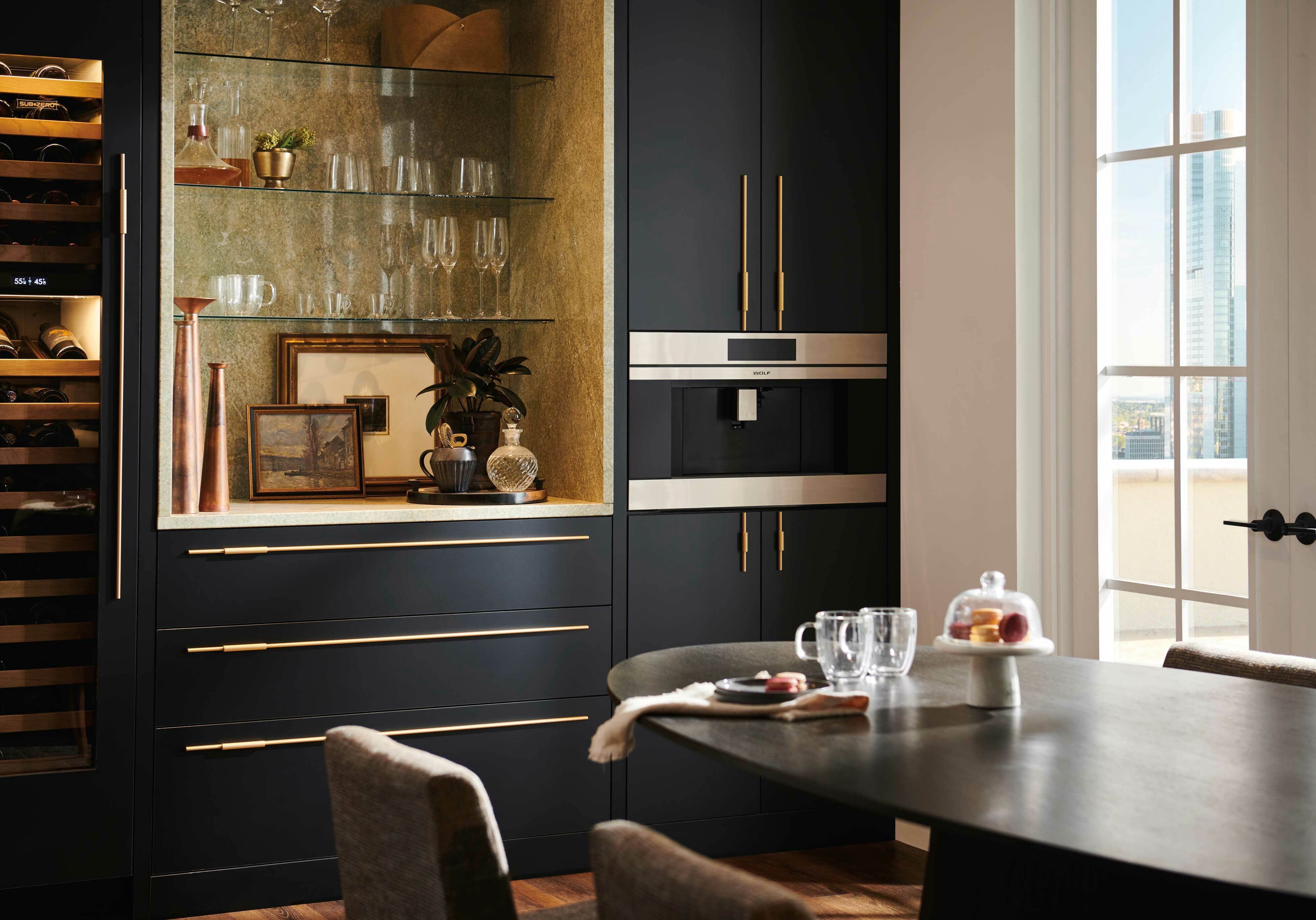 Wolf M Series Contemporary Stainless Coffee System ICBEC3050CM/S