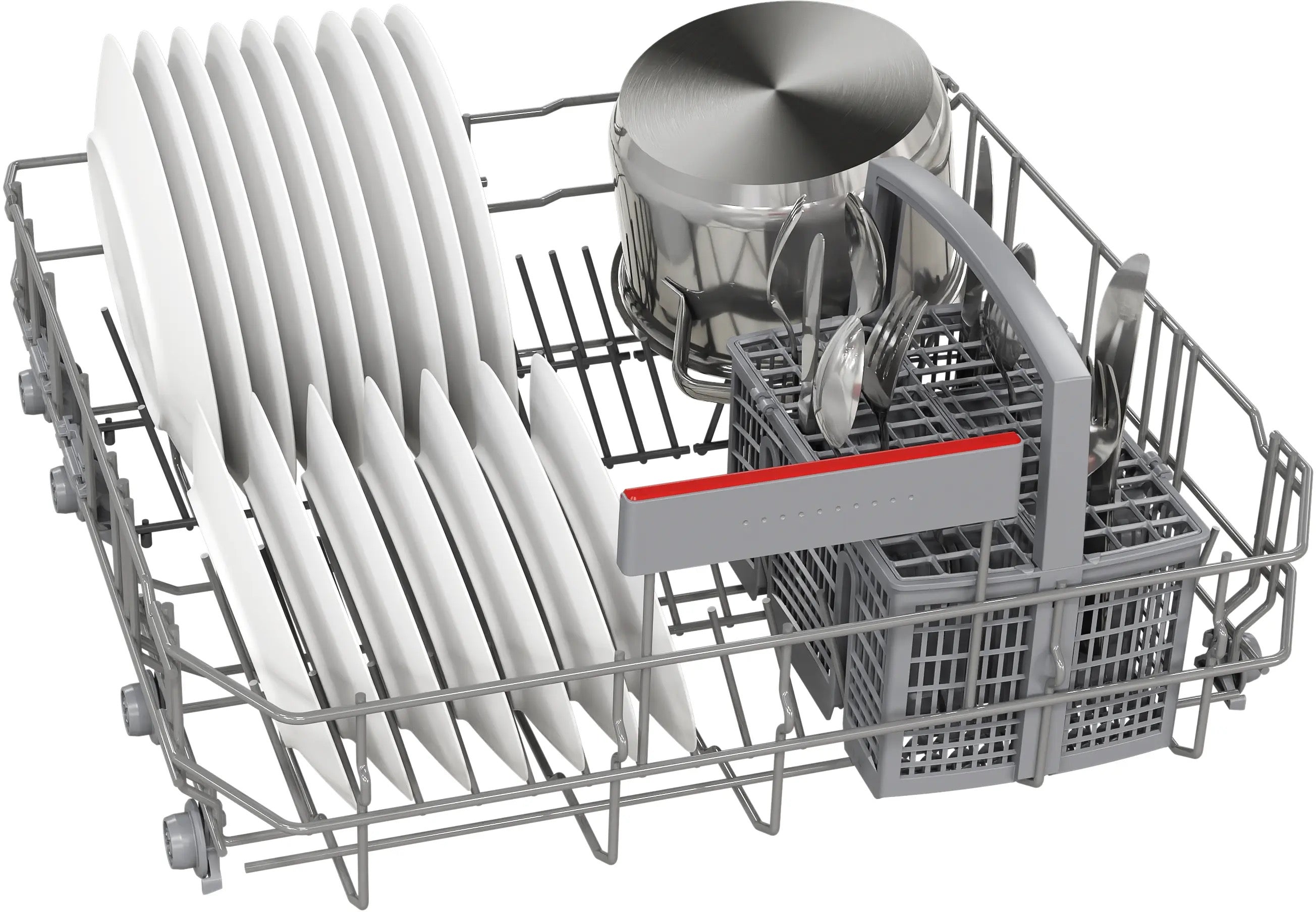 Bosch Series 4 Free-standing dishwasher 60 cm Brushed steel anti-fingerprint - SMS4EKI06G