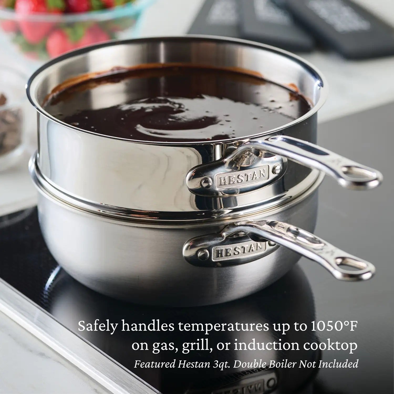 Hestan Nanobond Covered Saucier - 20cm/1.9L