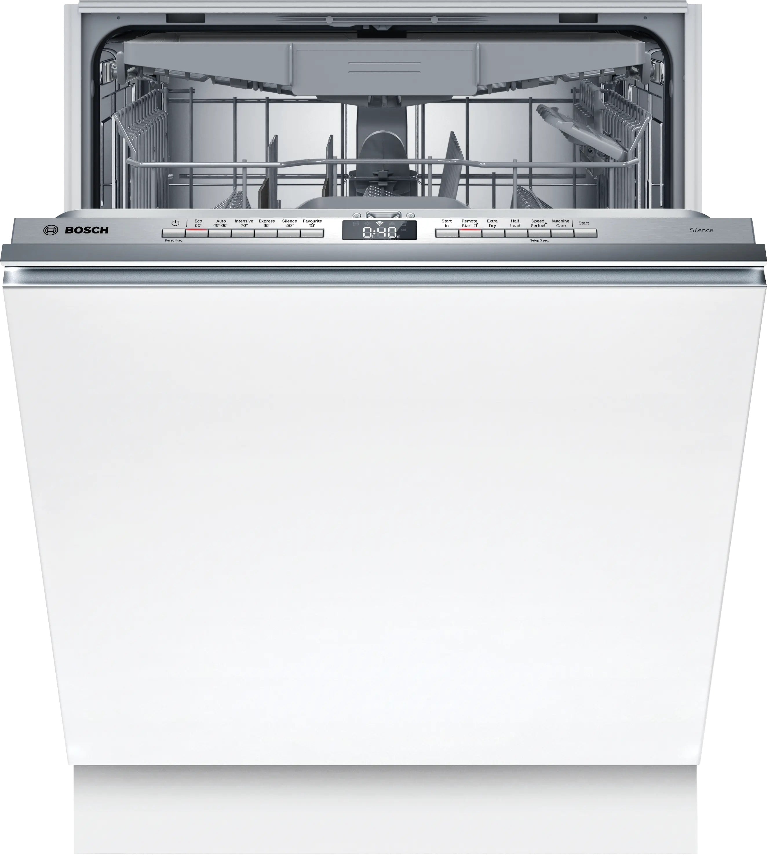 Bosch Series 4 Fully-integrated dishwasher 60 cm , Variable hinge - SBH4HVX14G