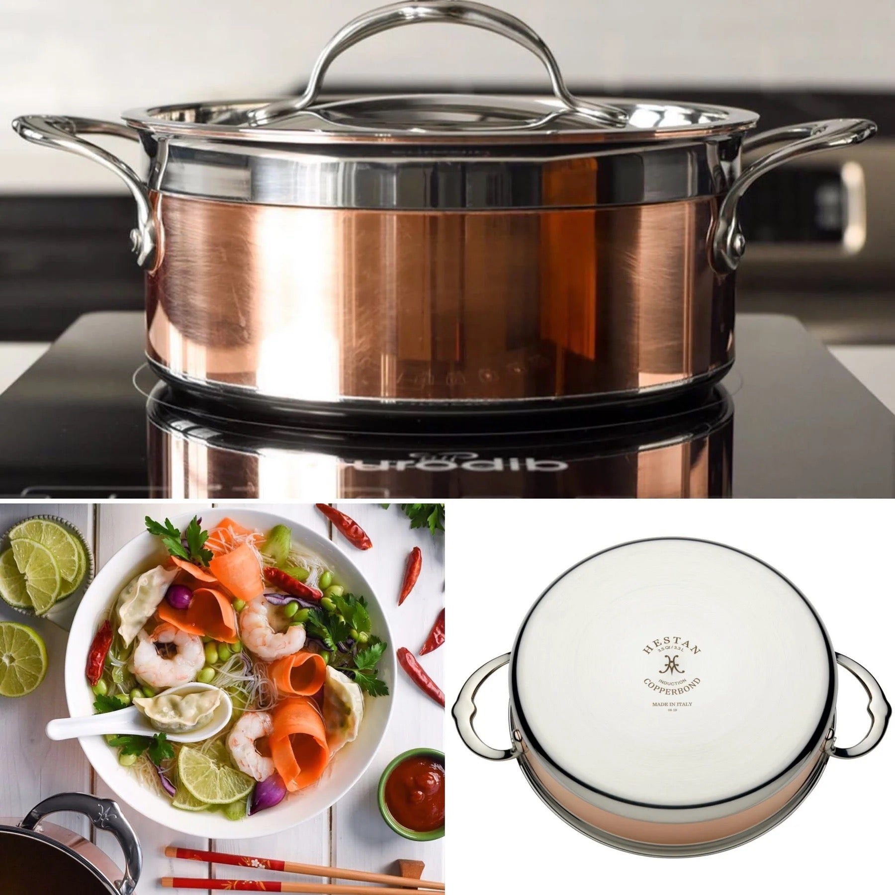 Hestan Copperbond Soup Pot - 20cm