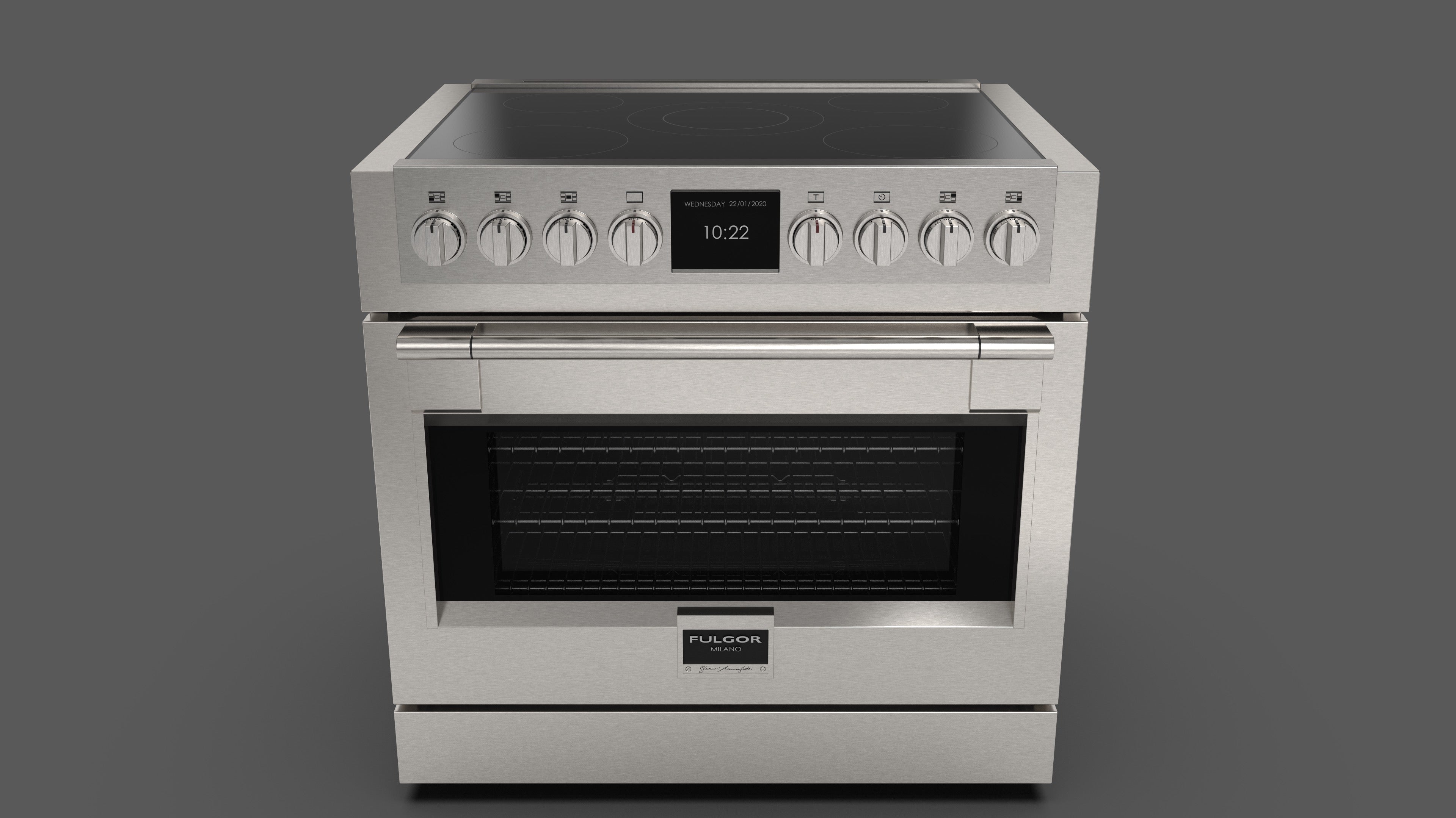 Fulgor Milano Sofia Professional Induction 36" - FSRC 3605 P MI MK 2F X / FSRC 3605 P MI MK 2F MBK