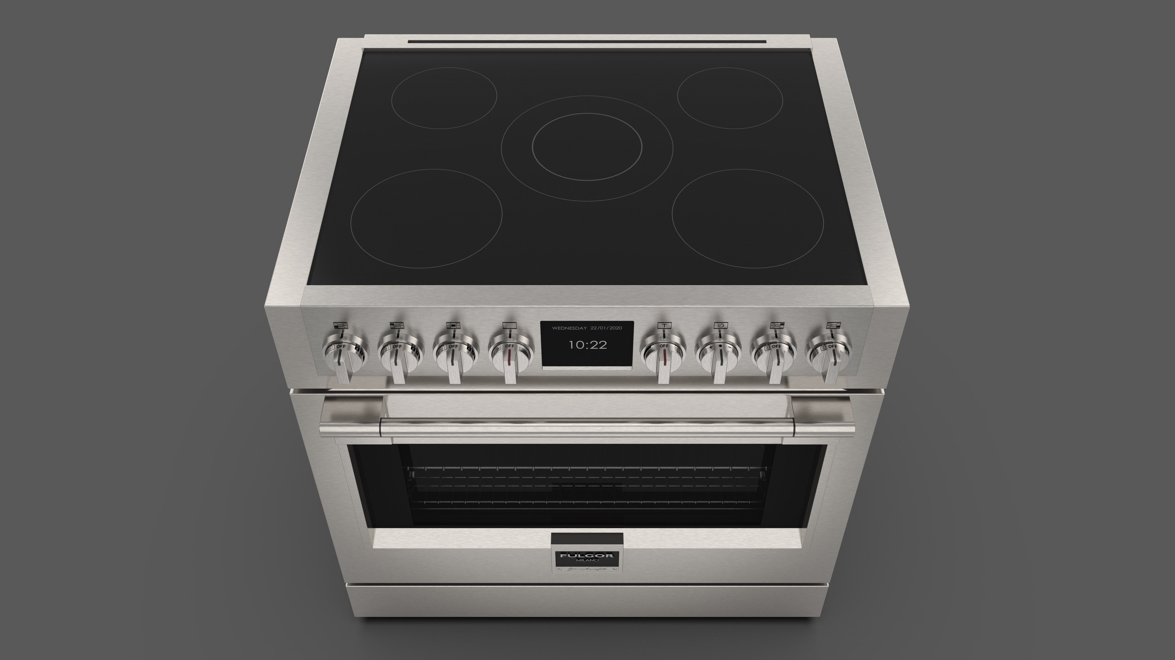 Fulgor Milano Sofia Professional Induction 36" - FSRC 3605 P MI MK 2F X / FSRC 3605 P MI MK 2F MBK
