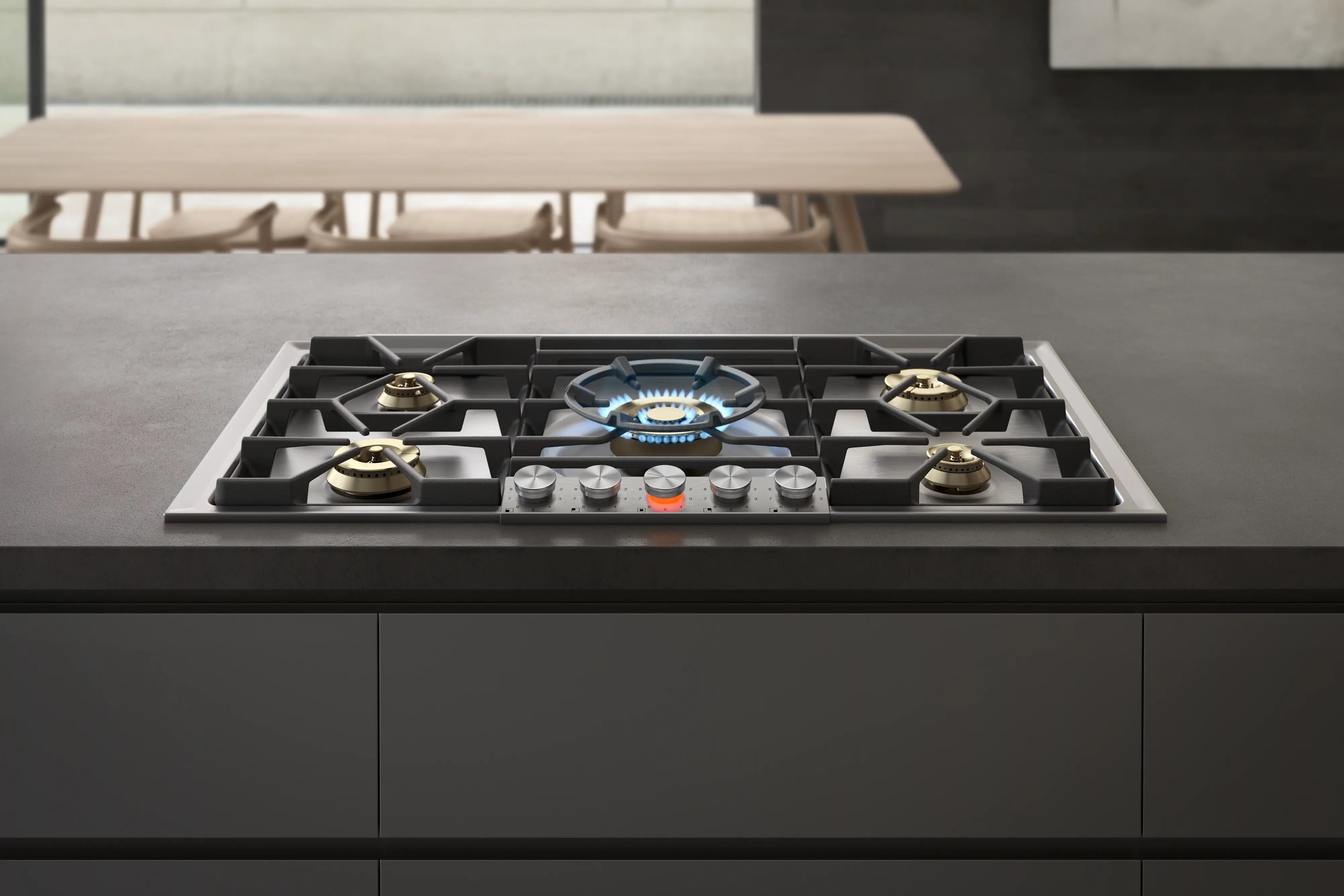 Gaggenau 200 series Gas cooktop 90 cm Liquid gas 28-37 mbar