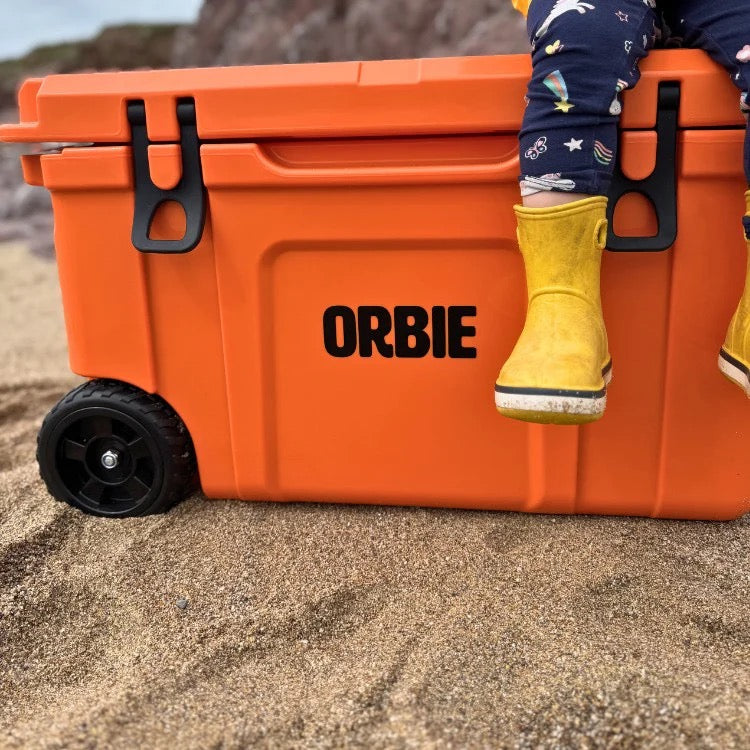 Orbie 55 Wheeled Cooler - Orange