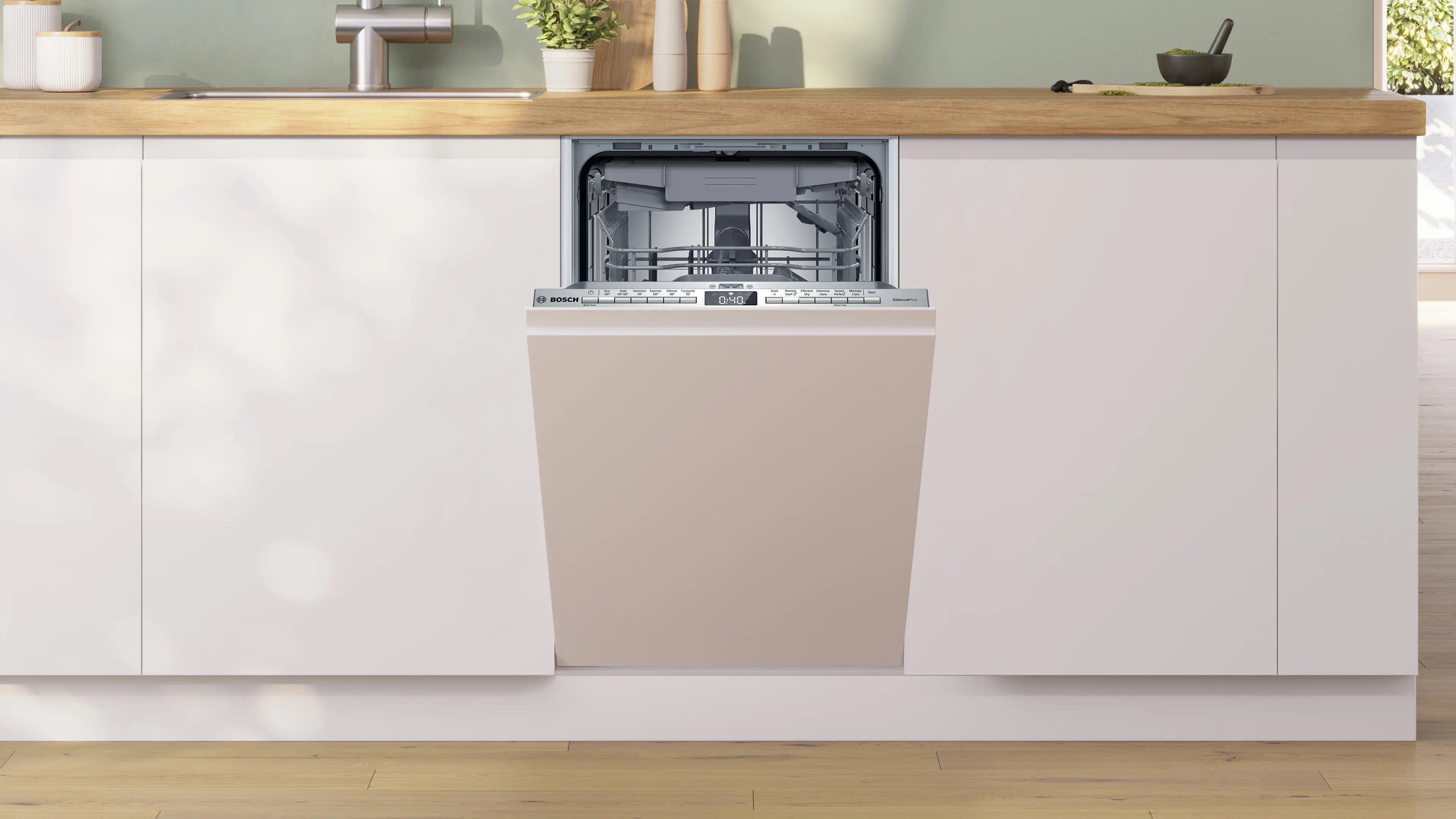 Bosch Series 4 Fully-integrated dishwasher 45 cm - SPV4EMX17G