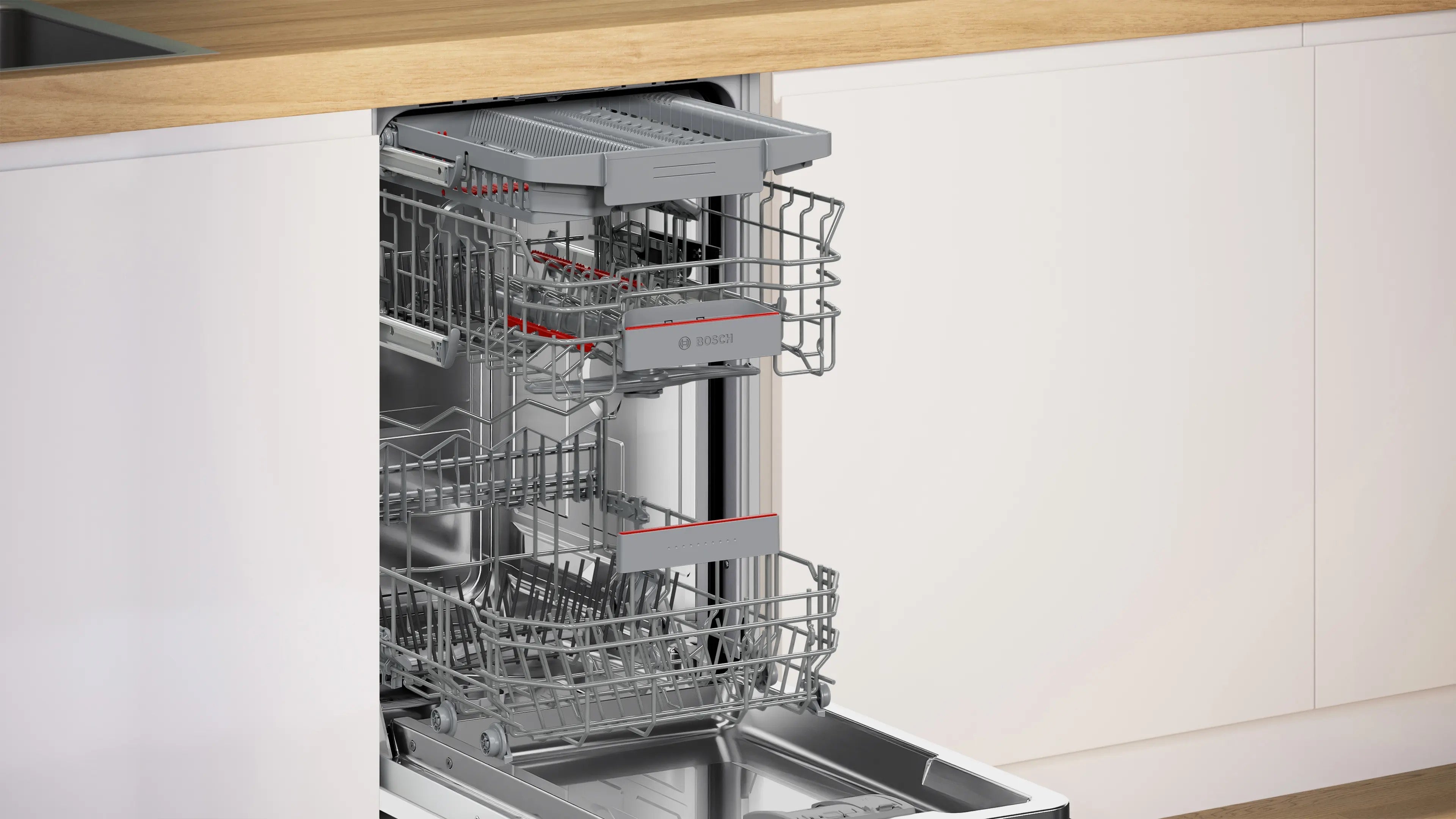Bosch Series 4 Fully-integrated dishwasher 45 cm - SPV4EMX17G
