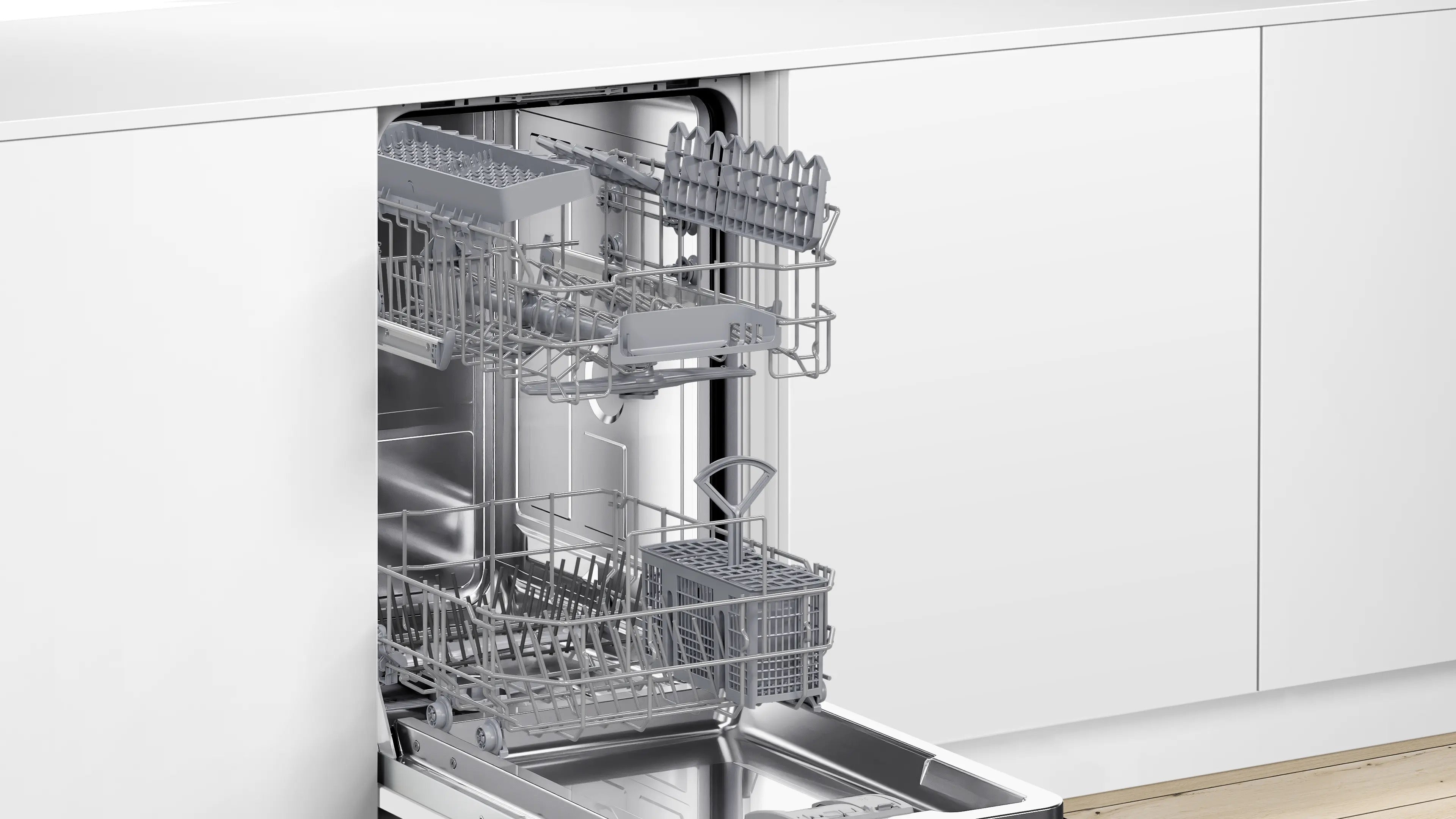 Bosch Series 2 Fully-integrated dishwasher 45 cm - SPV2HKX02G