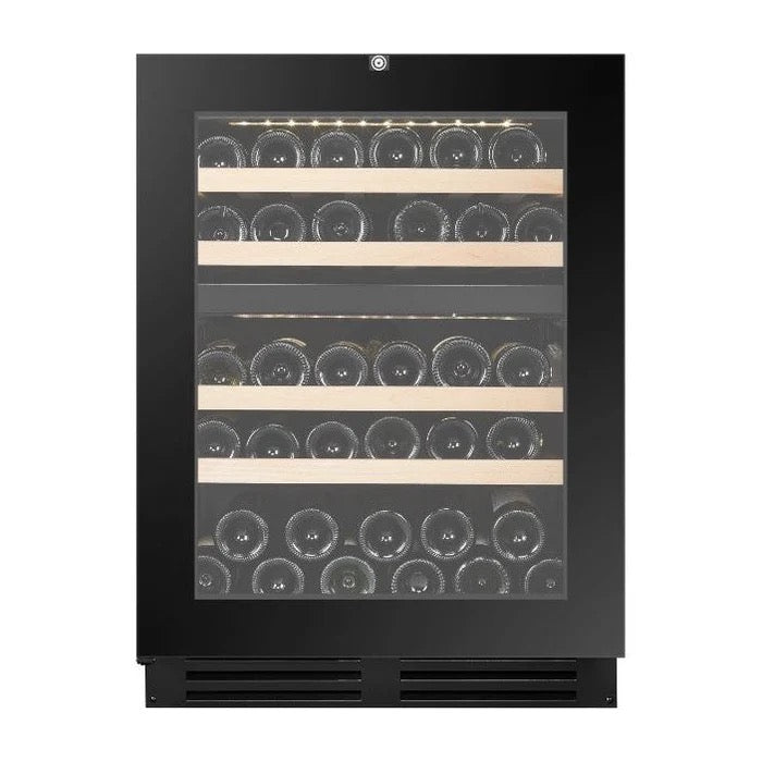 Dunavox FLOW-39.TO Handleless - 600mm - 39 Bottle - Undercounter Wine Fridge - DAUF-39.119DB.TO