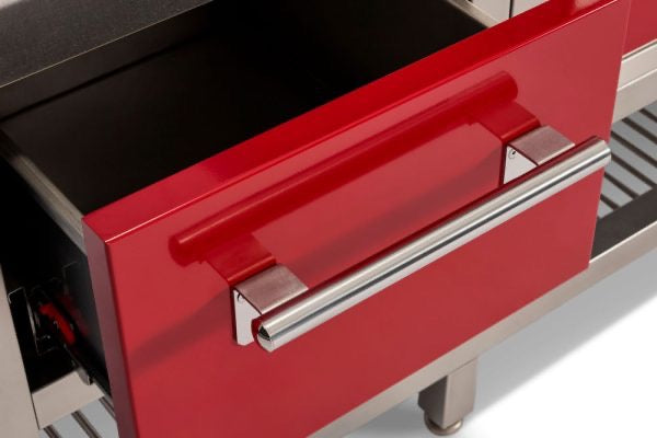 Josper Casa Carro Charcoal Oven with Table and Warming Cabinet