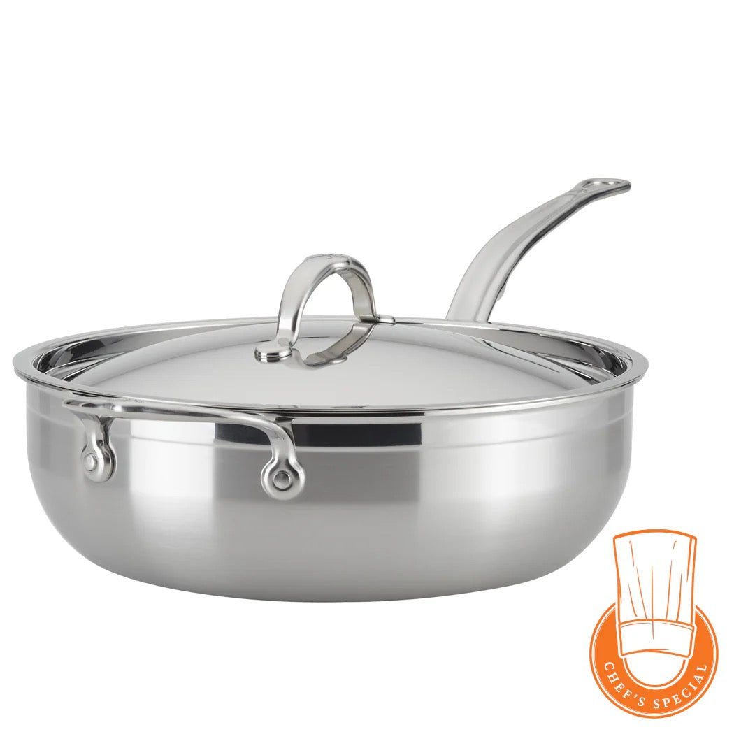 Hestan Probond Essential Pan with Helper Handle - 28cm