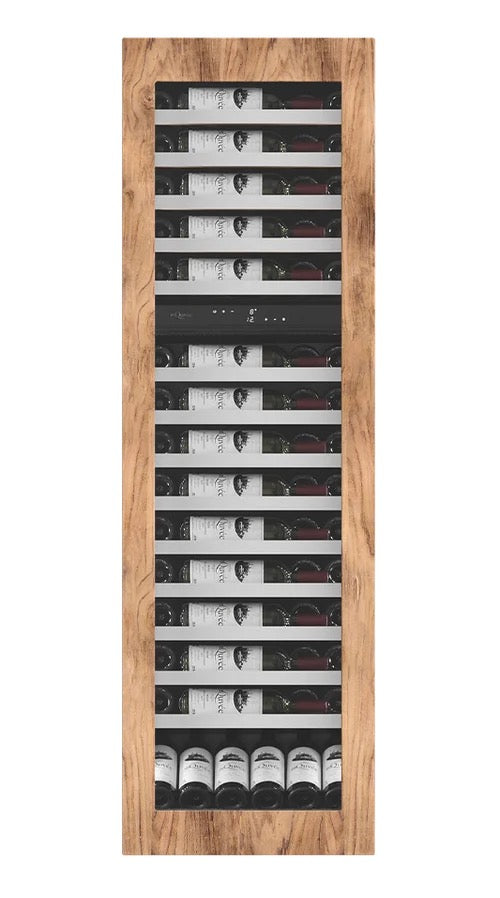 MQuvee Integrated Wine Cooler - WineKeeper Exclusive 112D Panel Ready Push/Pull