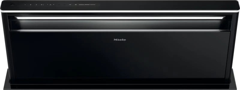 Miele DAD6880 80cm Wide Down Draft Extractor - Obsidian Black