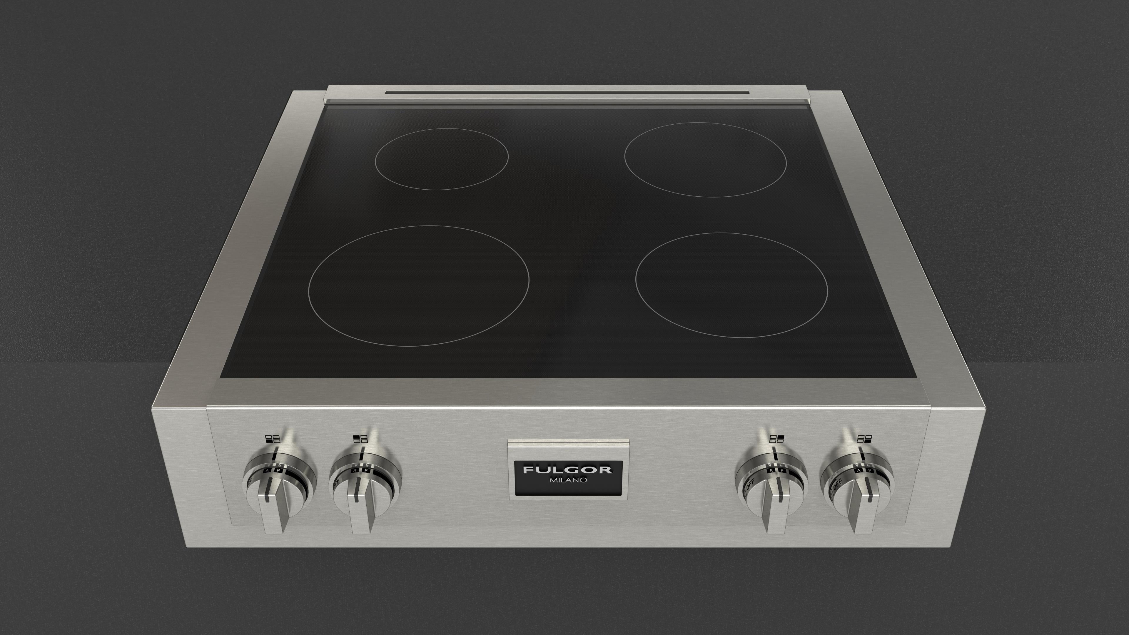 Fulgor Milano 30" Professional Induction Range Top - FSRT 3004 ID X