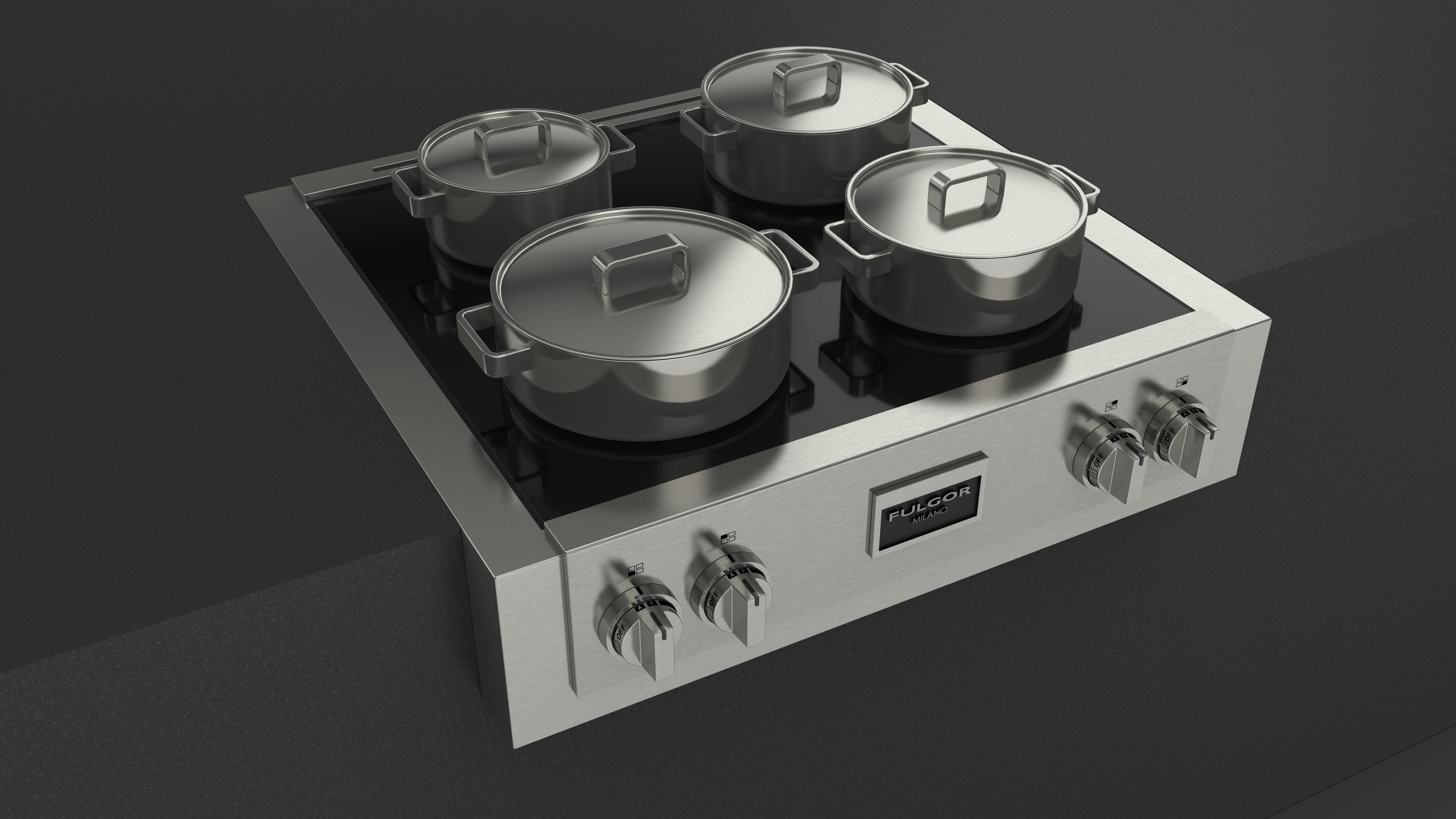 Fulgor Milano 30" Professional Induction Range Top - FSRT 3004 ID X