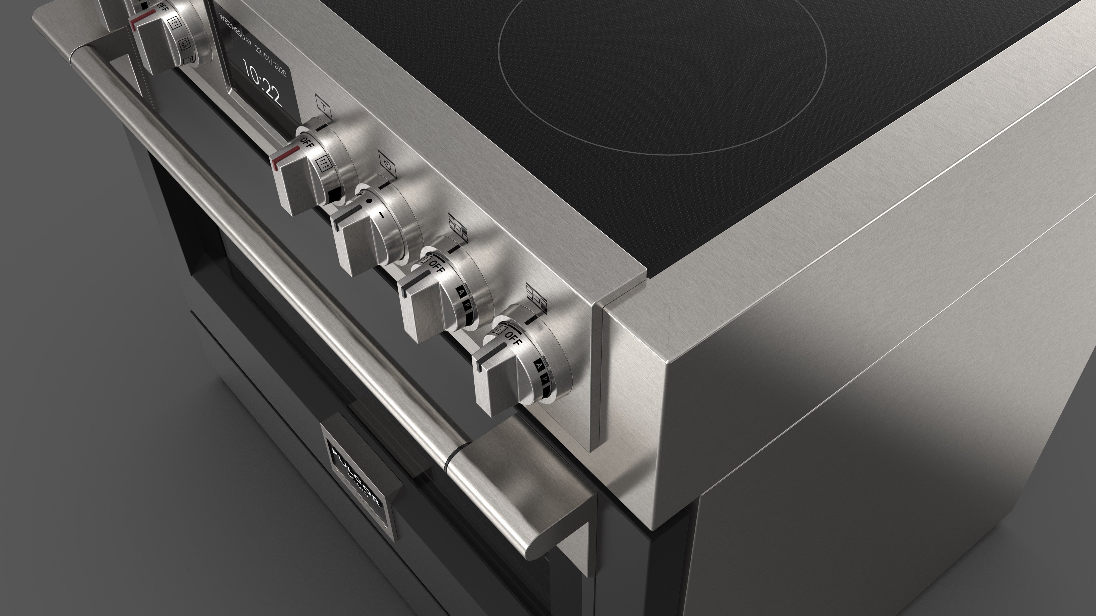 Fulgor Milano Sofia 36 Professional Series Induction - FSRC 3605 P MI ED 2F MBK