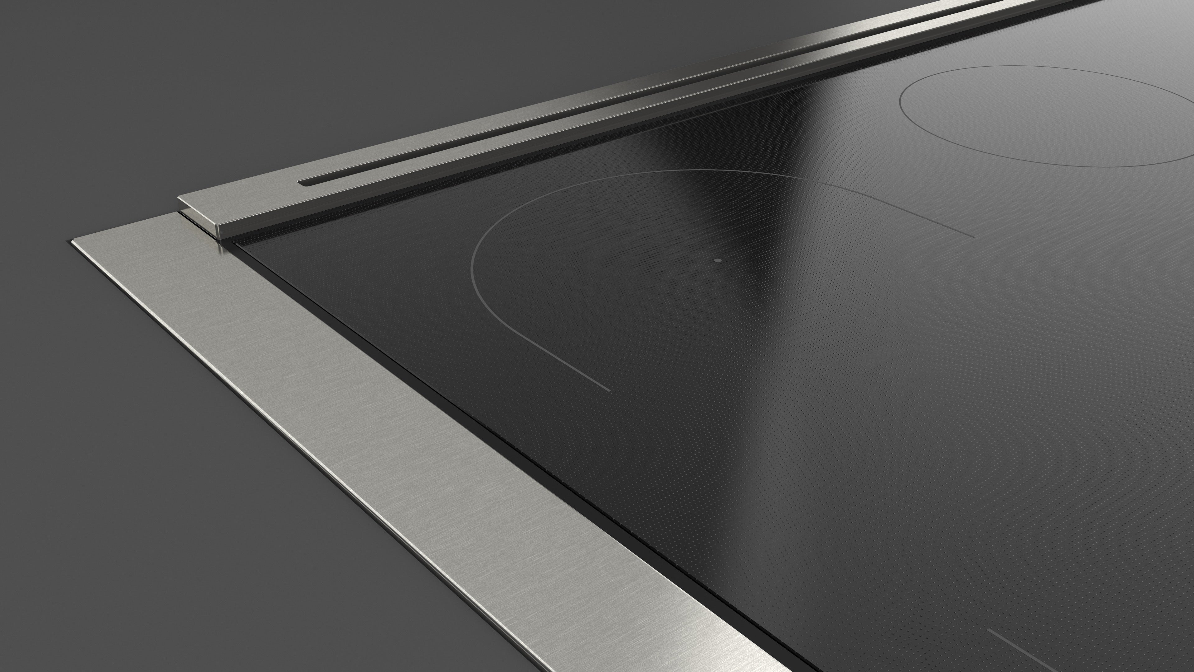 Fulgor Milano Professional 48" All-Glass Induction Range Top - FSRT 4807 ID X